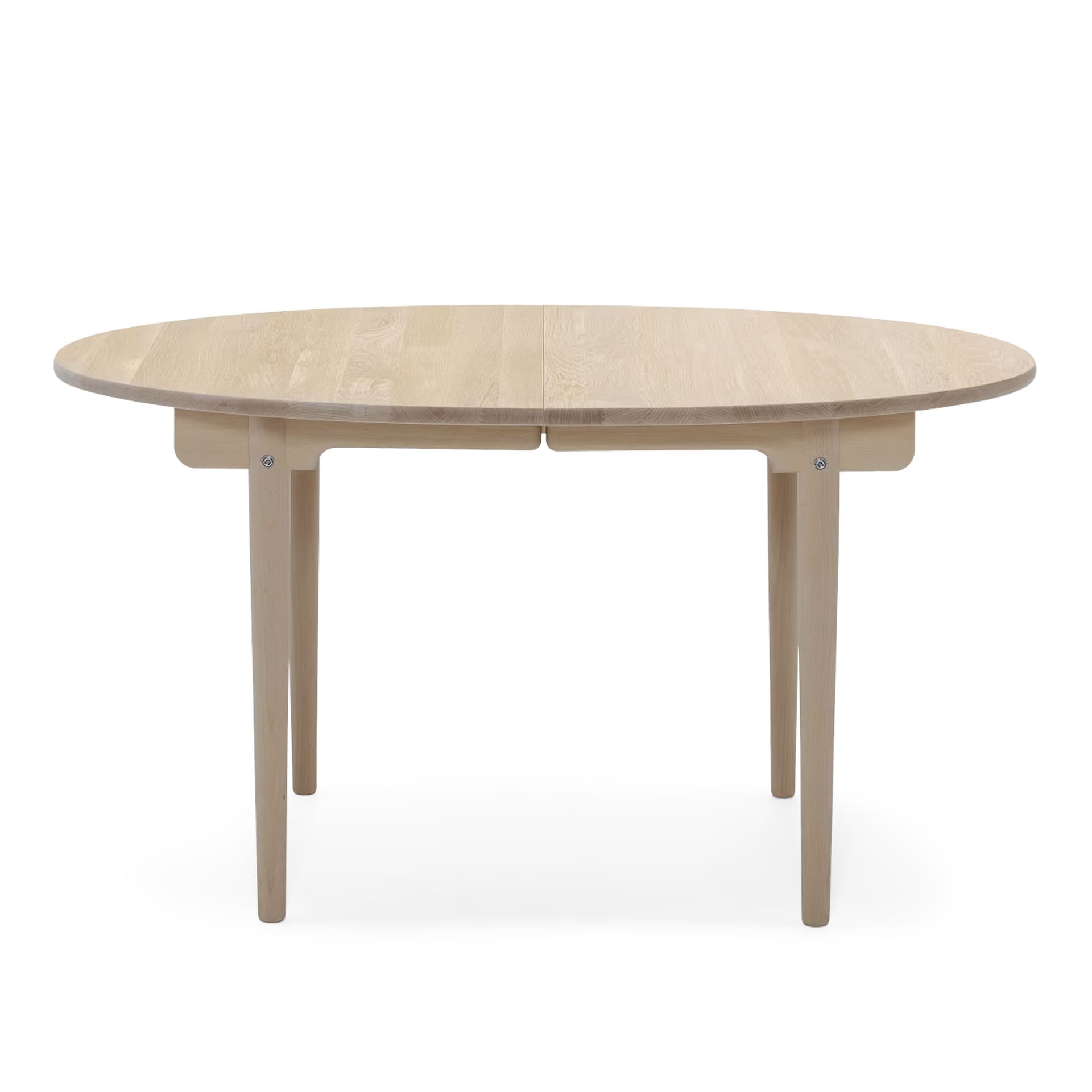 Carl Hansen - CH337, Ek, Vitoljad, Utdragbart 2 skivor, Inkl. 1 stödben, Exkl. iläggsskivor - Spisebord - Hans J. Wegner - Tre farget