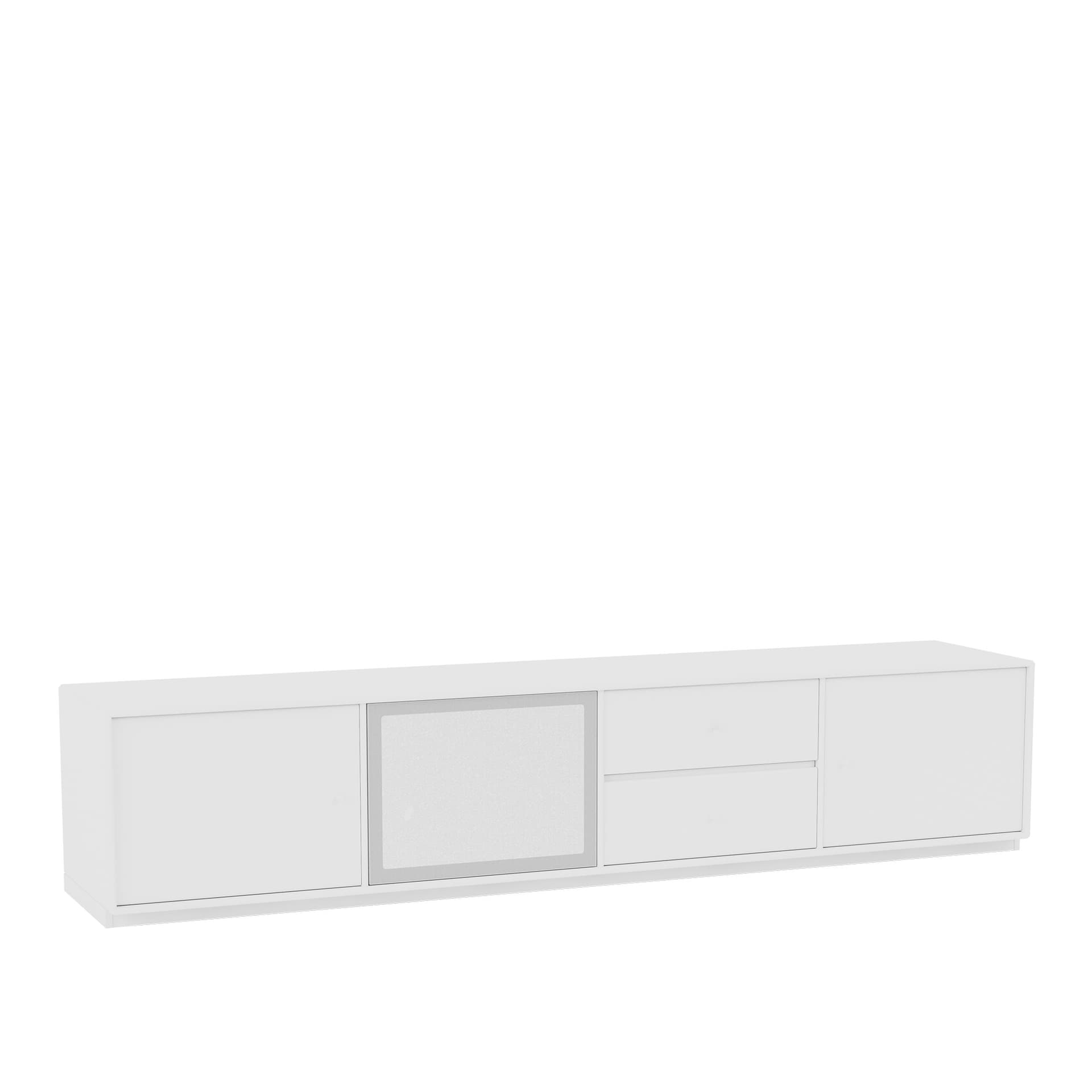 Montana - Octave Viii TV Bench 101-Newwhite 06 Plinth 3 cm - TV-benker - Peter J. Lassen - Hvit - Tre
