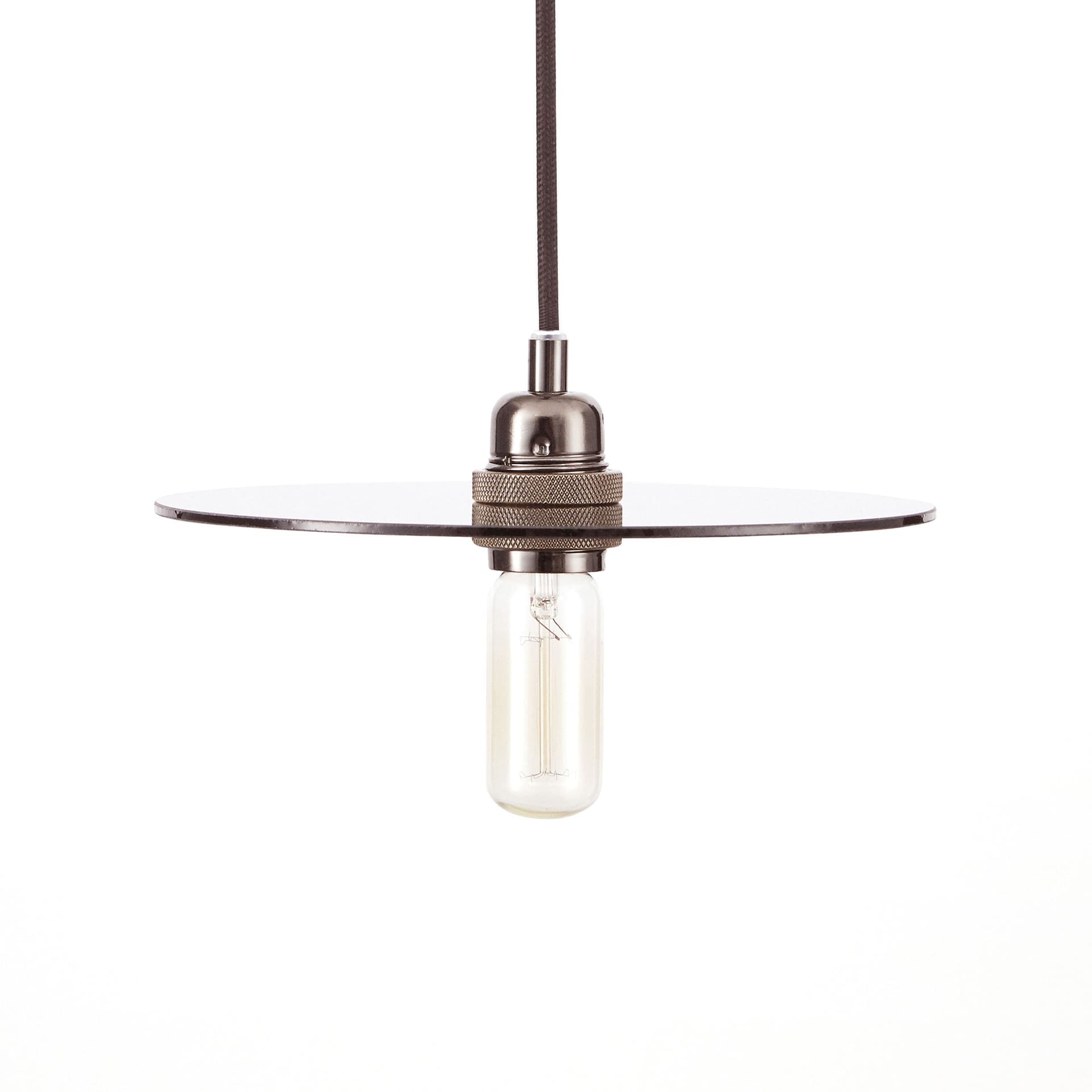 Frama - Circle Shade Smoked Glass - Pendellamper - Gjennomsiktig