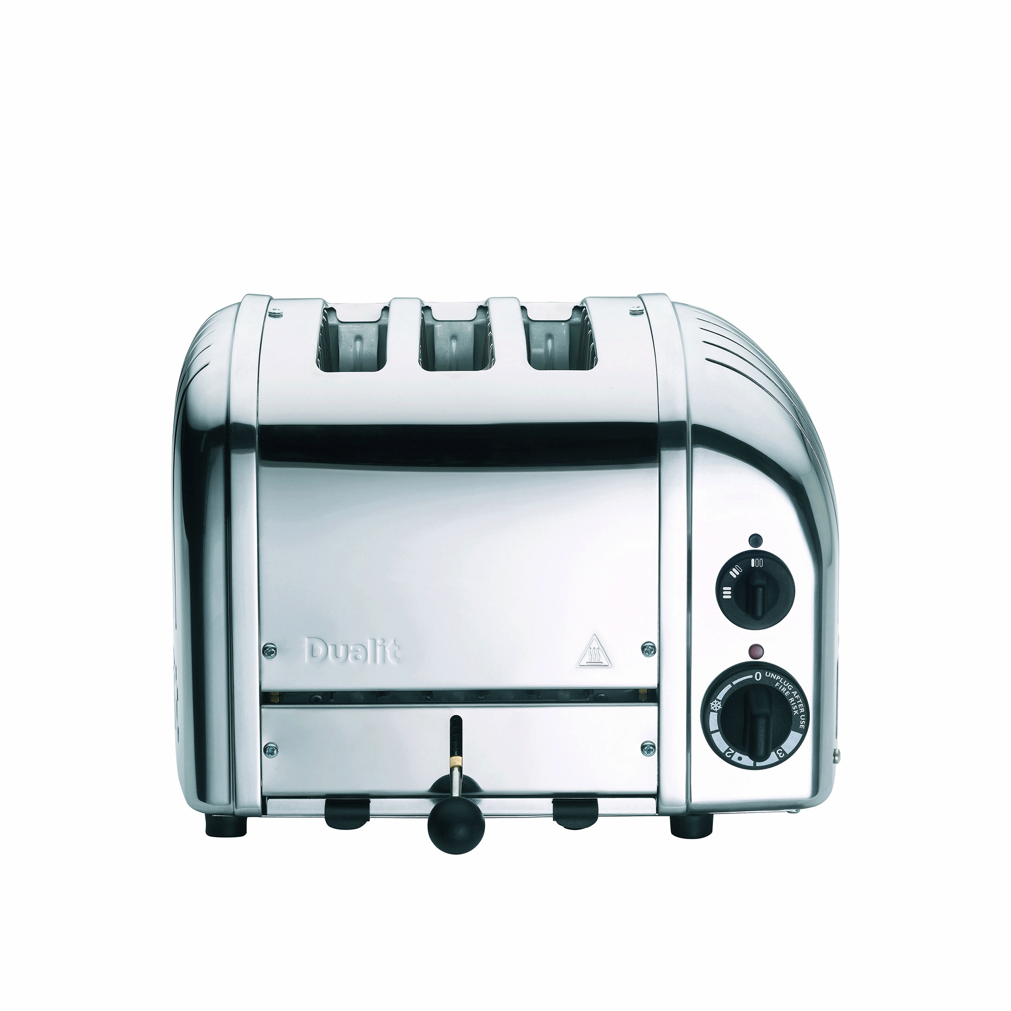 Dualit - Toaster Classic 3 Slice Chrome - Brødristere - Sølv