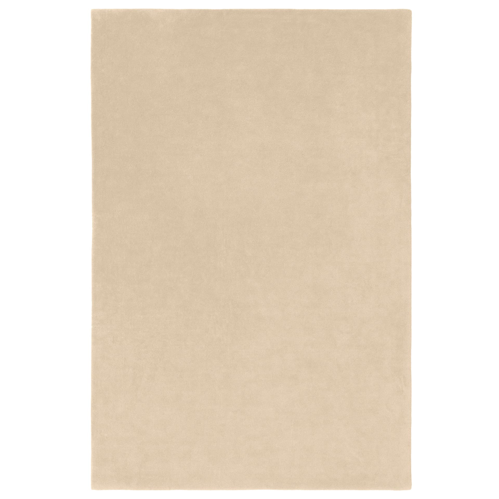 NOGA - Origin Soft 170 x 240 cm Hand Loom Knotted Rug White - Ulltepper - Hvit - Ull