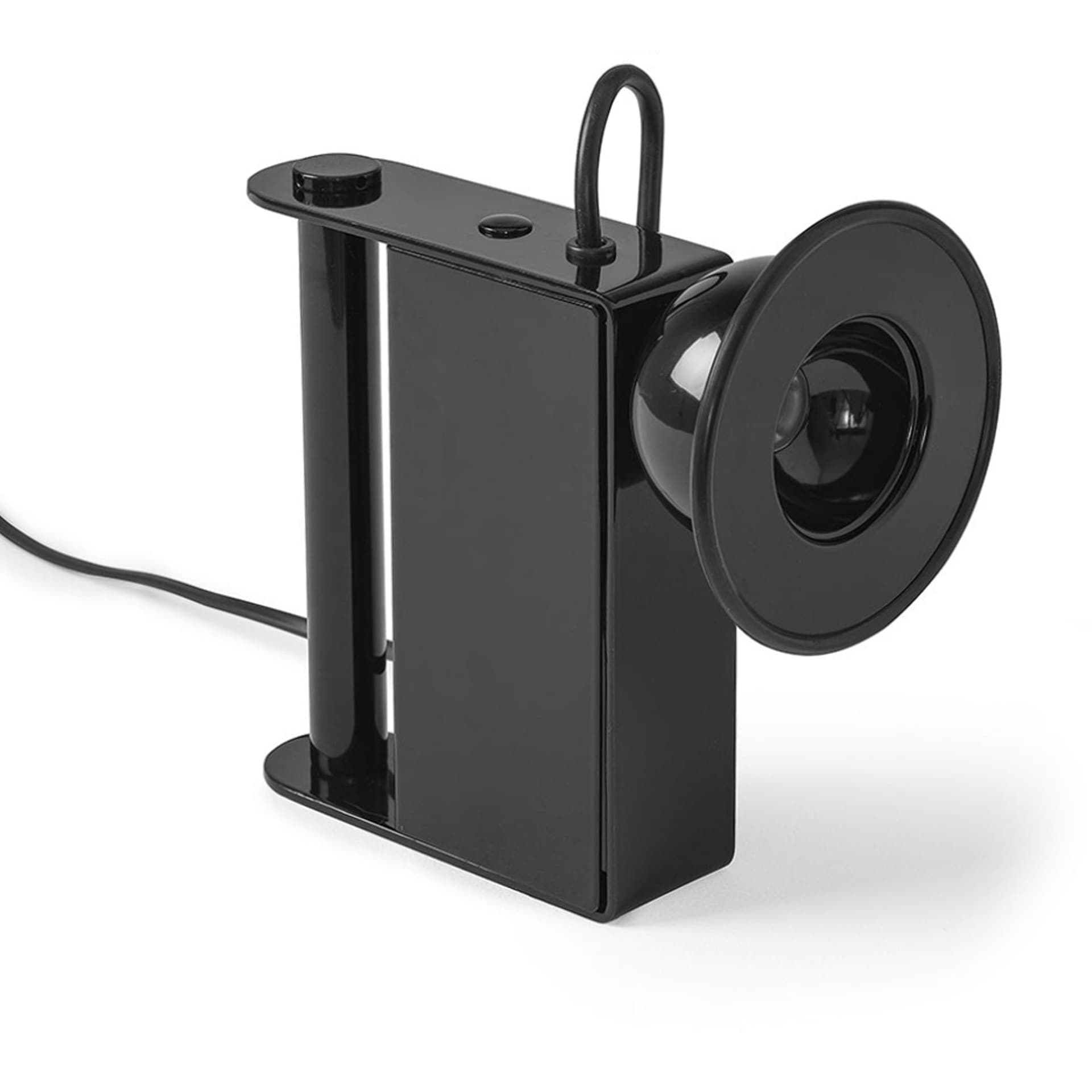 Stilnovo - Minibox 2700K bordlampe svart - Bordlamper - Gae Aulenti,Piero Castiglioni - Svart