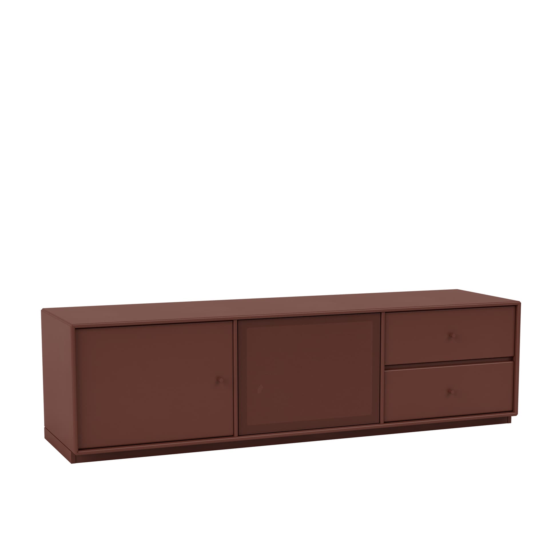 Montana - OCTAVE VI TV Bench, 06-Plinth3cm, 155 Masala - TV-benker - Peter J. Lassen - Brun
