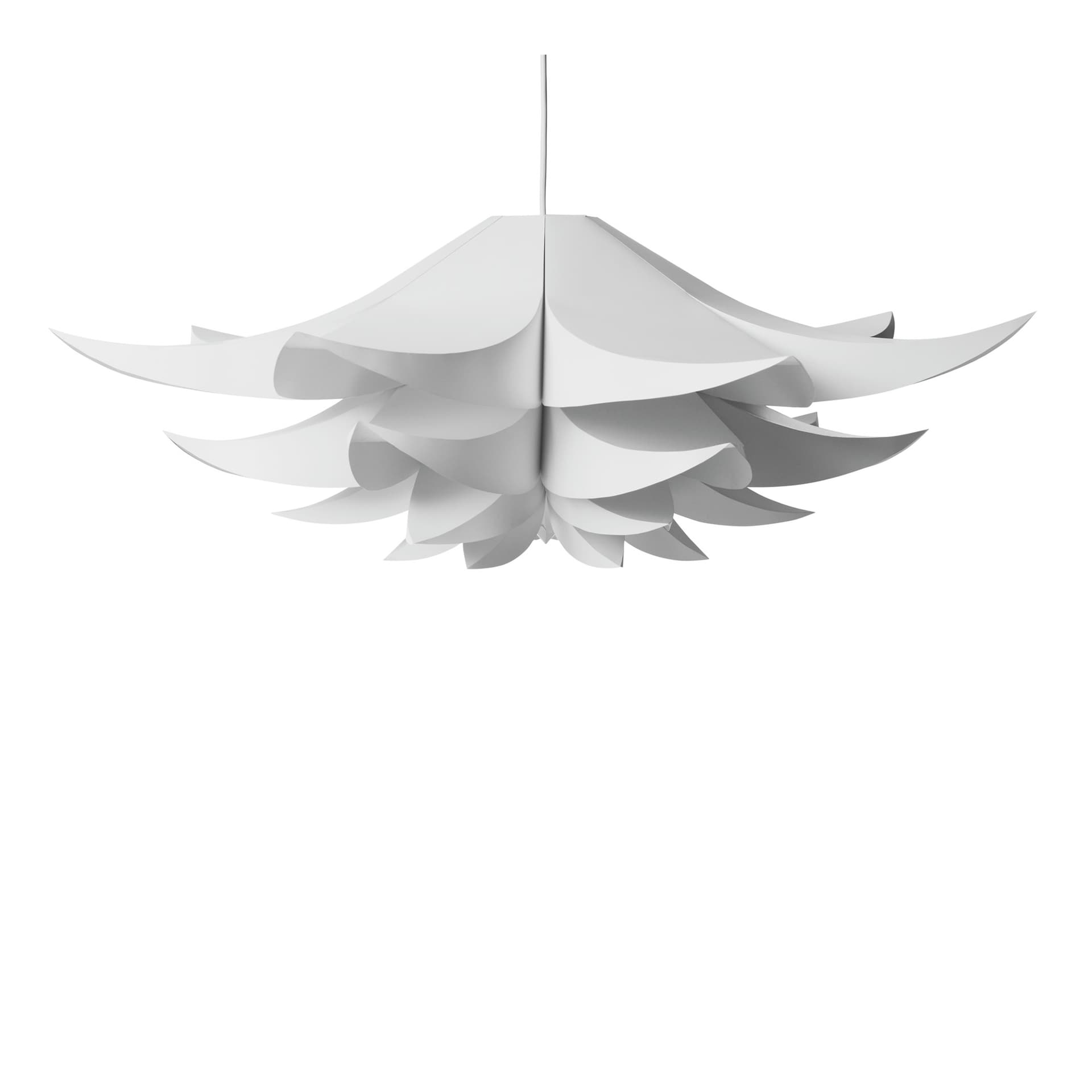Normann Copenhagen - Norm 06 Lamp Large - Lampeskjermer - Simon Karkov - Hvit - Plast