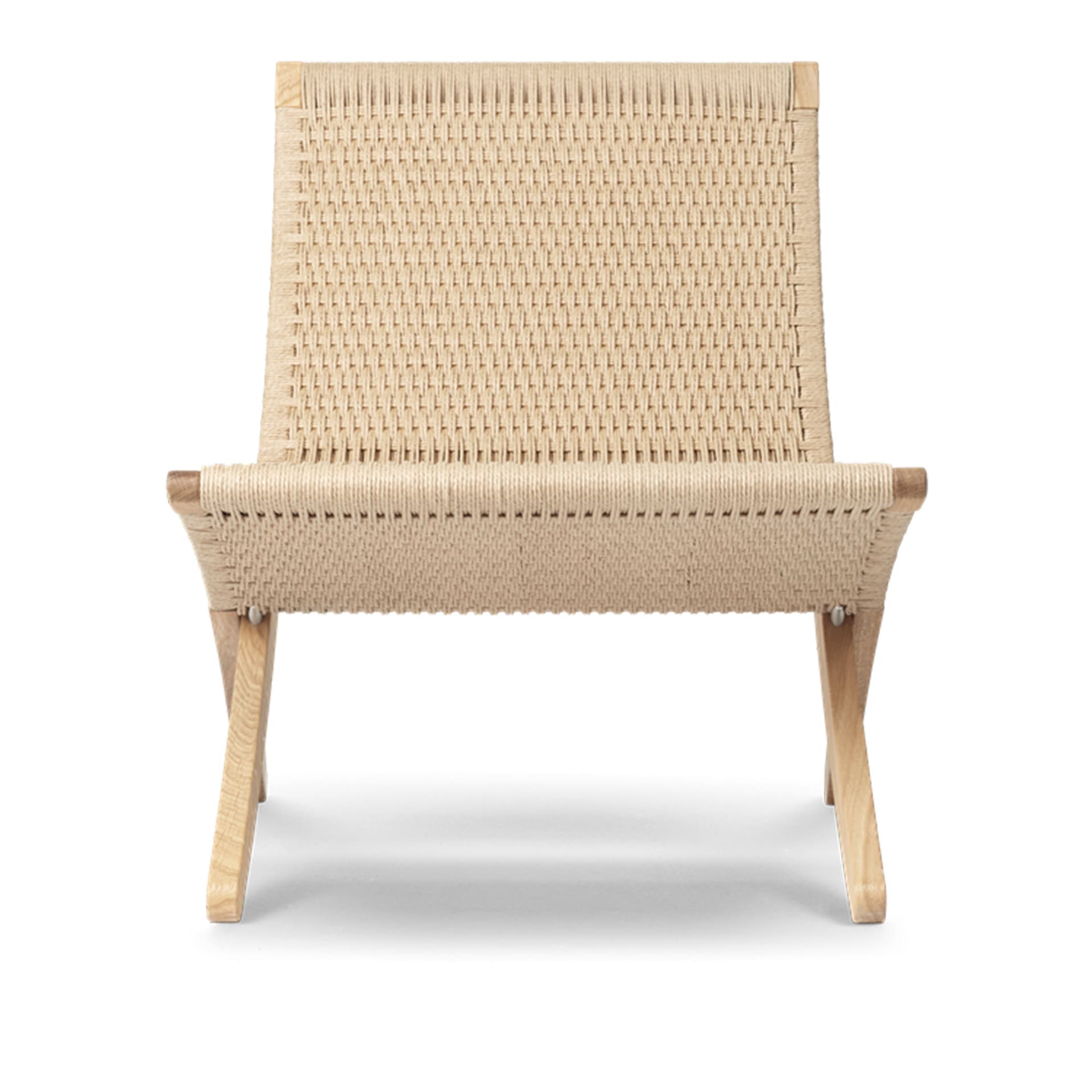Carl Hansen - MG501 Papercord Cuba Chair , Tvålad Ek - Lenestoler - Morten Gøttler - Tre farget - Naturlig materiale/Tre
