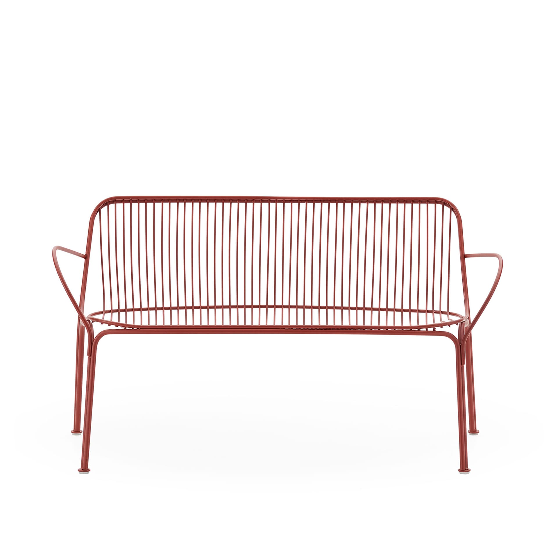 Kartell - Hiray Sofa Rust - Utendørs sofaer - Ludovica + Roberto Palomba - Metall