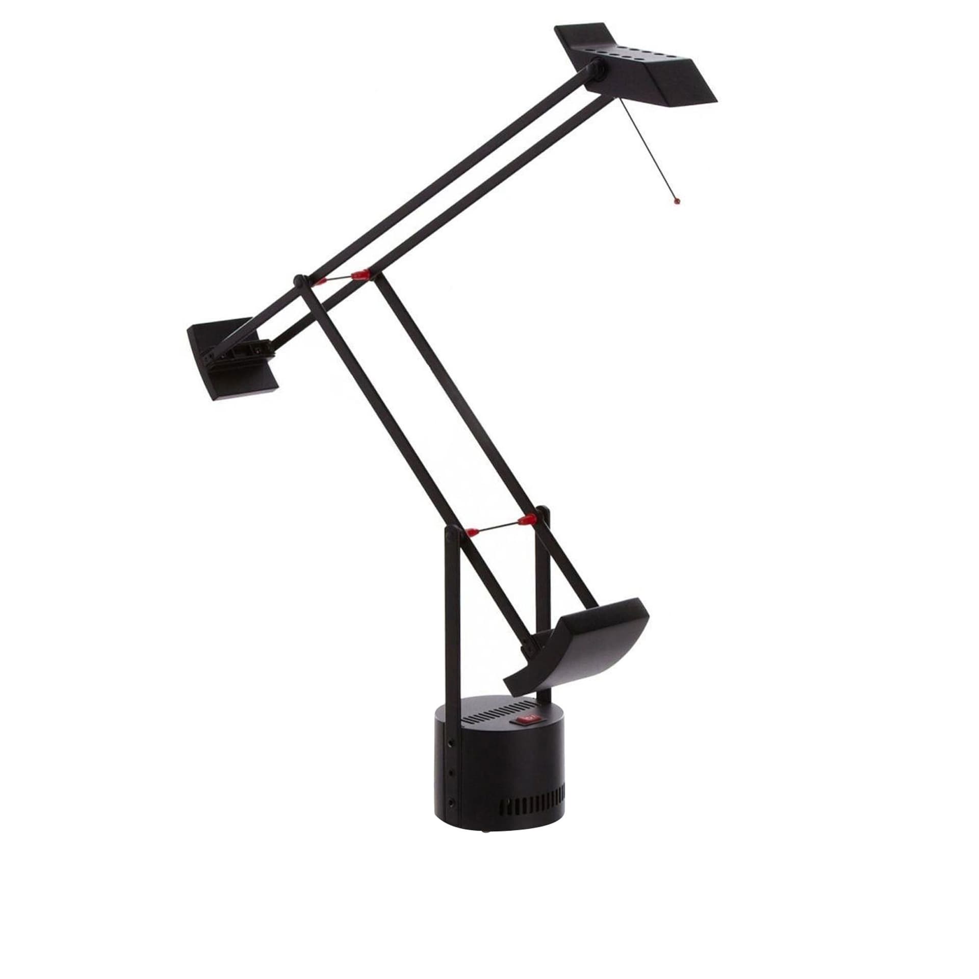 Tizio Micro T Bordlampe Svart Artemide - Arbeidsrom / kontor - Design - Metall - Med en lyskilde