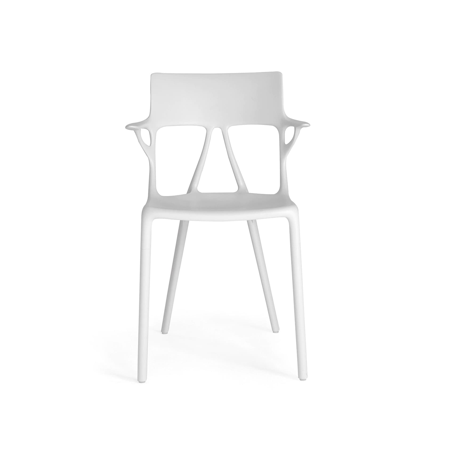 Kartell - A.I. Chair, White - Spisestoler - Philippe Starck - Hvit - Plast