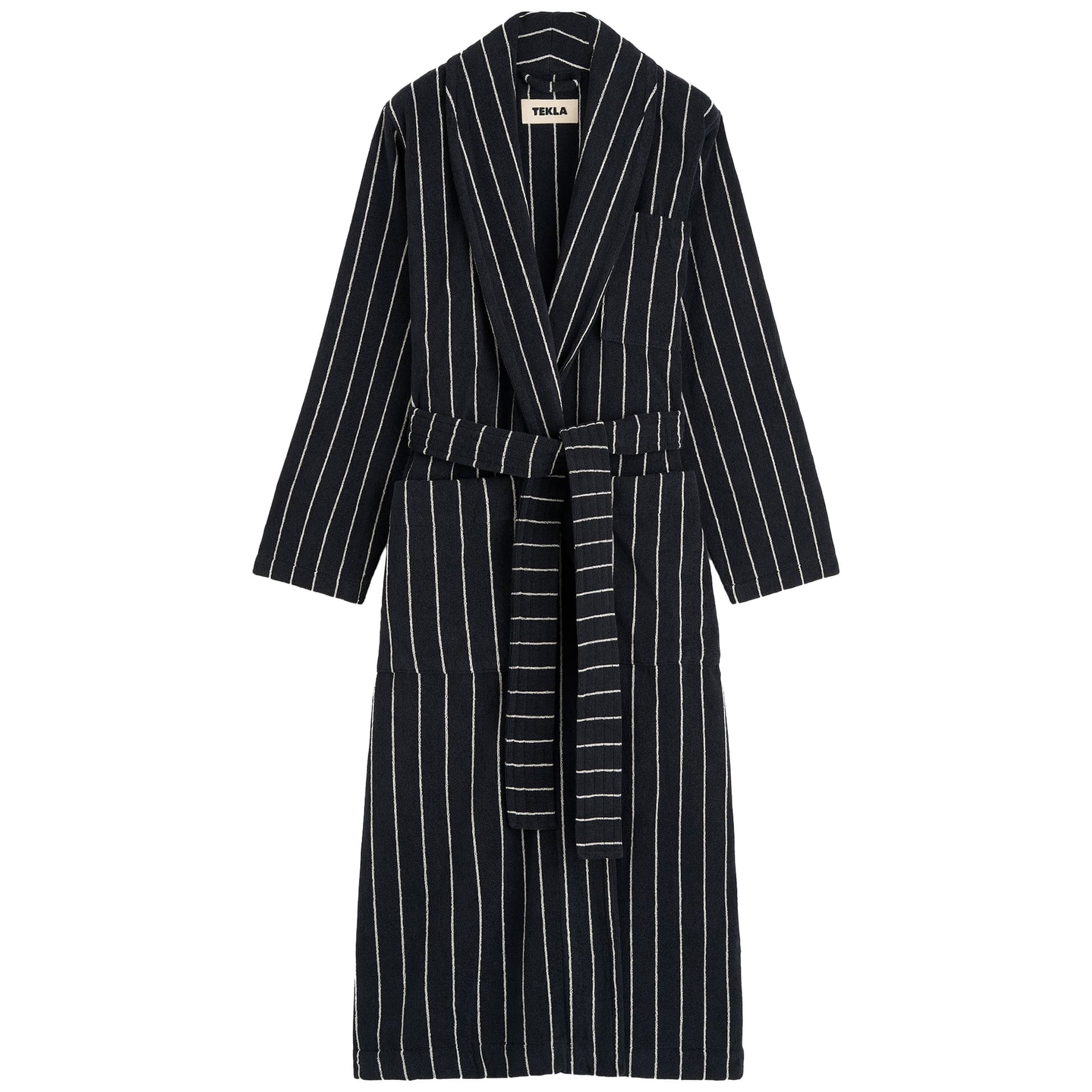 Tekla - Classic Bathrobe Striped, Large, Antwerp - Badekåper
