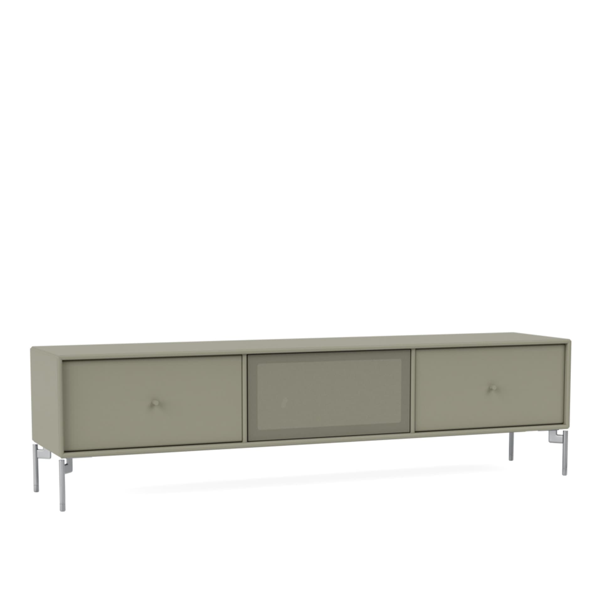 Montana - Octave V TV Bench 144-Fennel Matt Chrome - TV-benker - Peter J. Lassen - Grønn - Tre