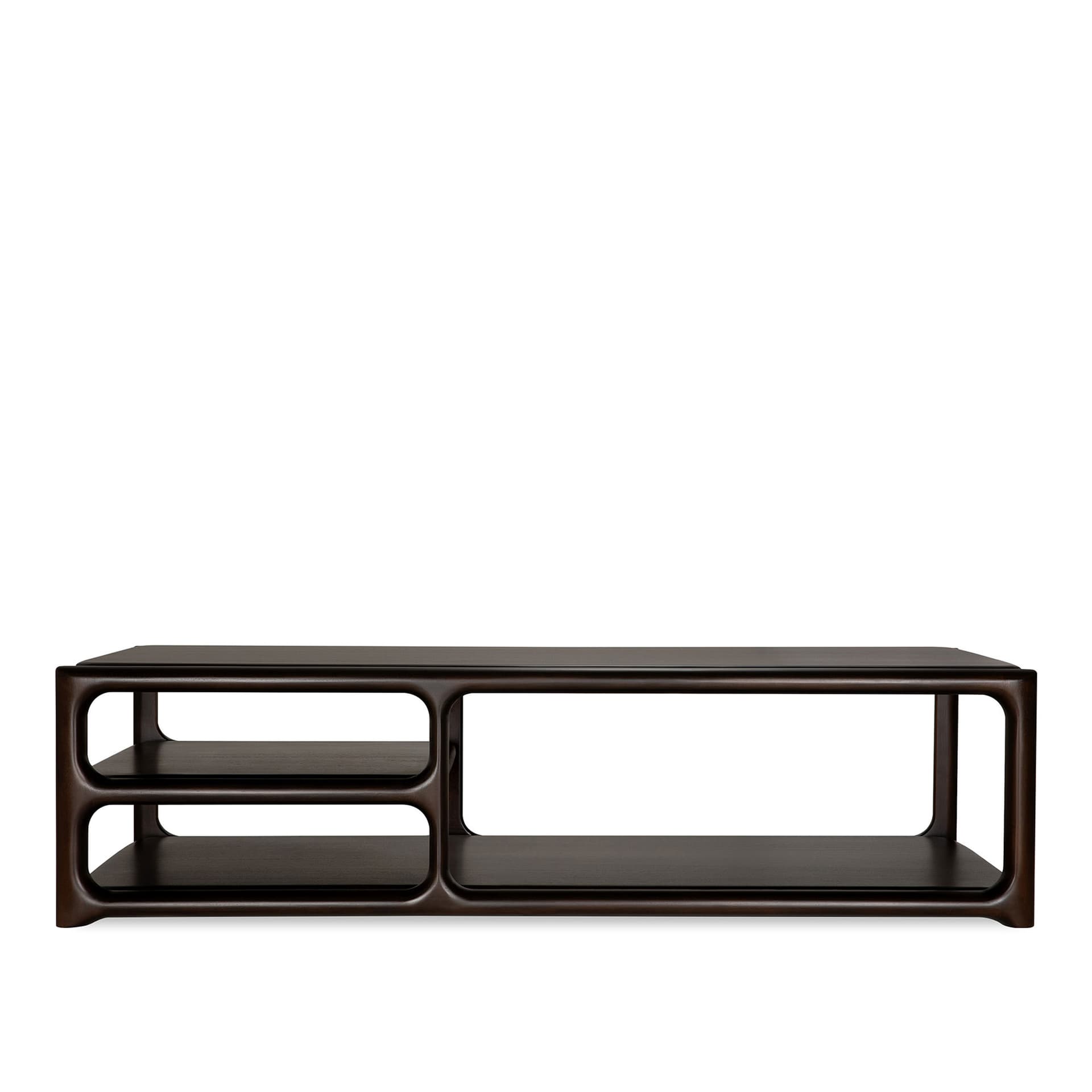 Ethnicraft - Eda sofabord 60x151 cm mahogni rose brown - Sofabord - Brun - Tre