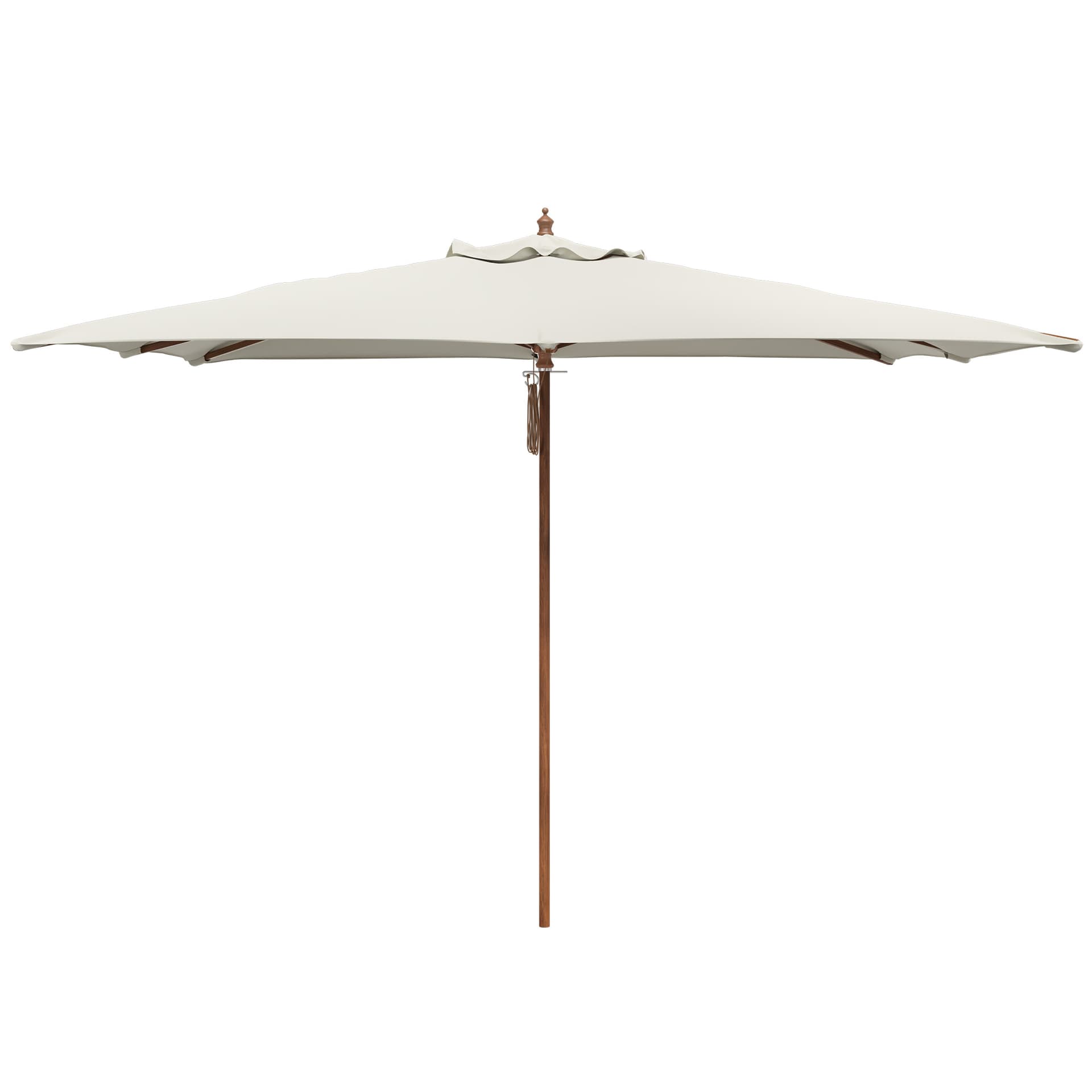 Fritz Hansen - Messina Hvit parasoll 300 x 300 cm - Parasoller - Skagerak Design Team
