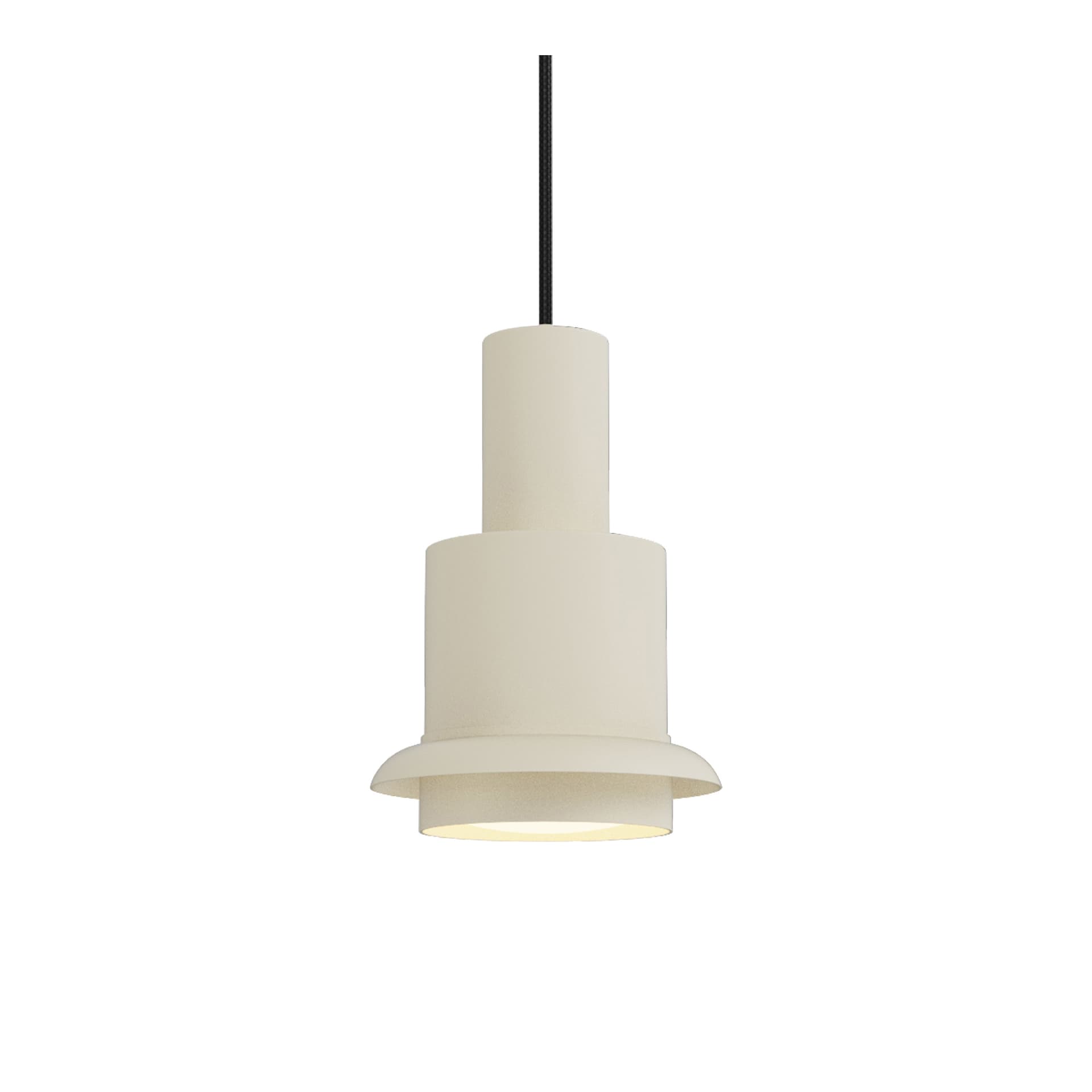 DCW - Chaumont Pendel Ø19xH28 White/White