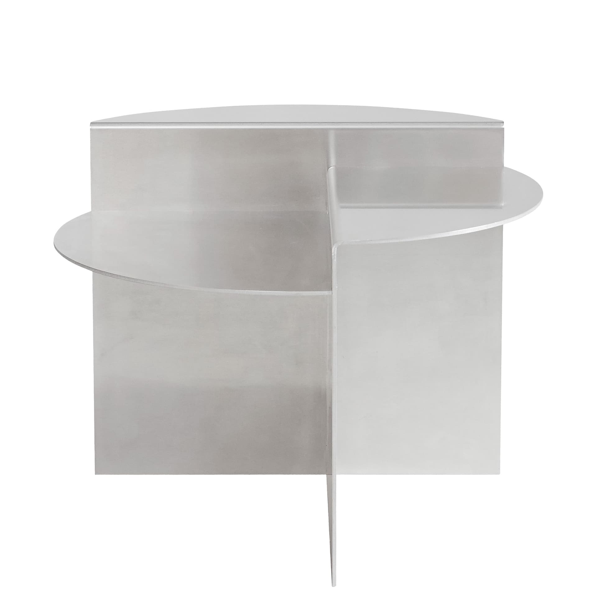 Frama - Rivet Side Table - Småbord & sidebord - Jonas Trampedach - Sølv - Metall
