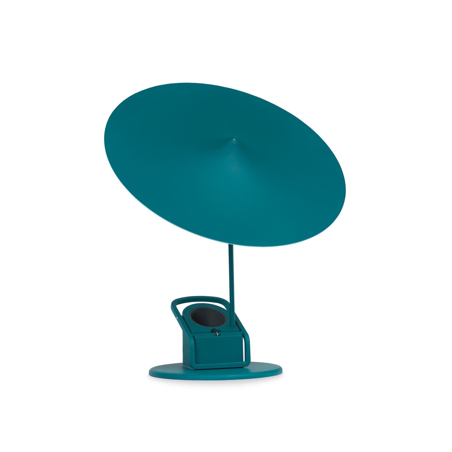 Wastberg+ - Île w153 Bordslampa, Multifunktionell, Petrol, Inkl. LED, 2700K, 6W, På/Av - Bordlamper - Inga Sempé - Grå