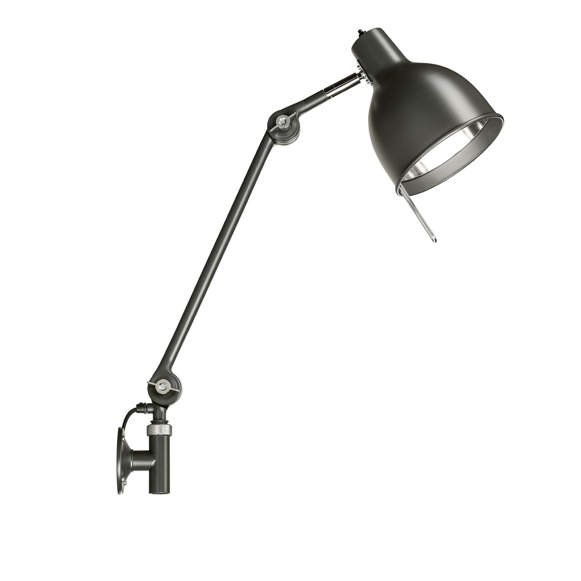 Örsjö Belysning - PJ72, Matt svart, Fast montage - Vegglamper - Box Arkitekter - Svart - Metall