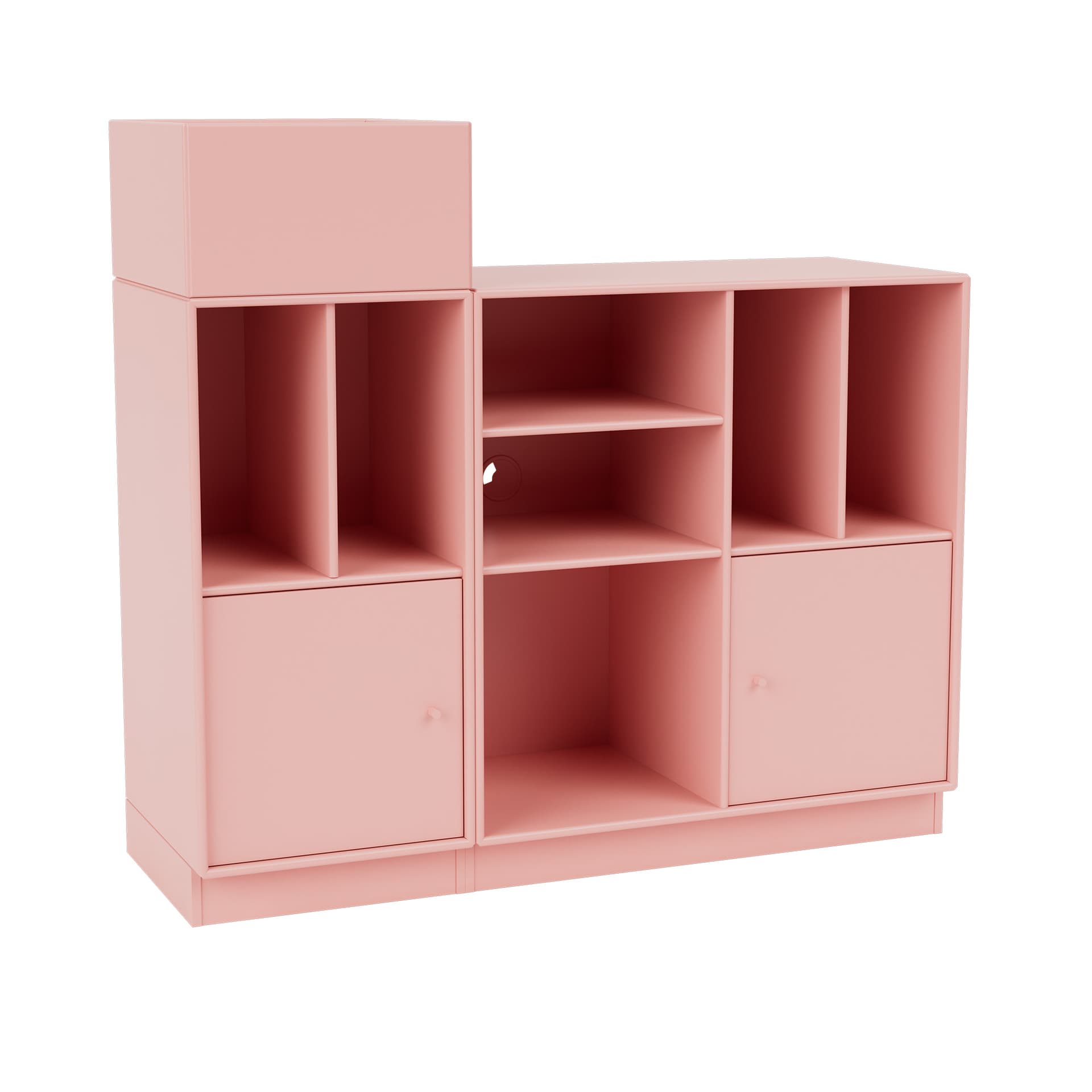 Montana - SPIN III Vinyl Storage, 07-Plinth 7 cm, 167 Ruby - Oppbevaringsskap - Peter J. Lassen - Rosa
