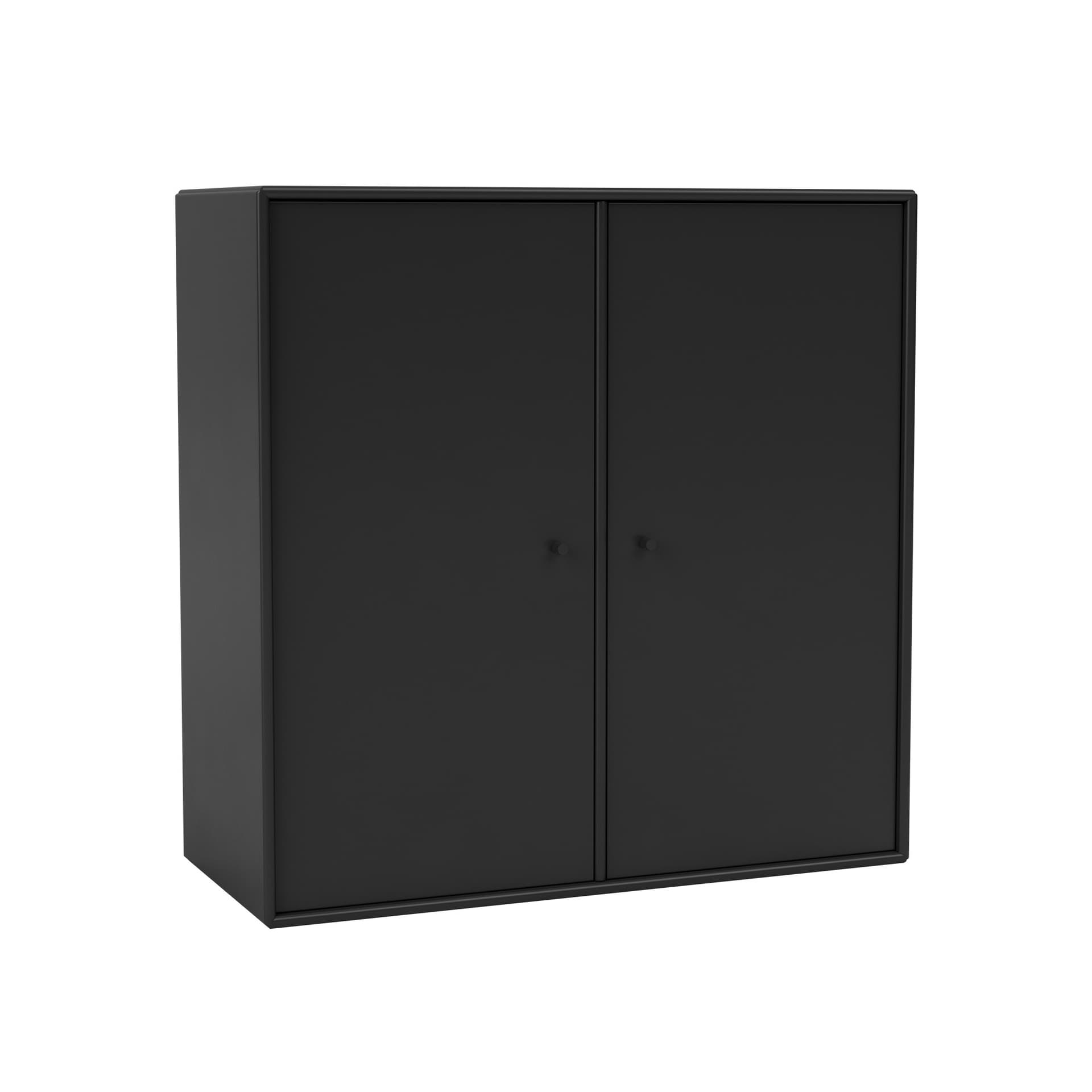 Montana - Cover Cabinet 05-Black 04 Suspension Rails - Oppbevaringsskap - Peter J. Lassen - Svart - Tre