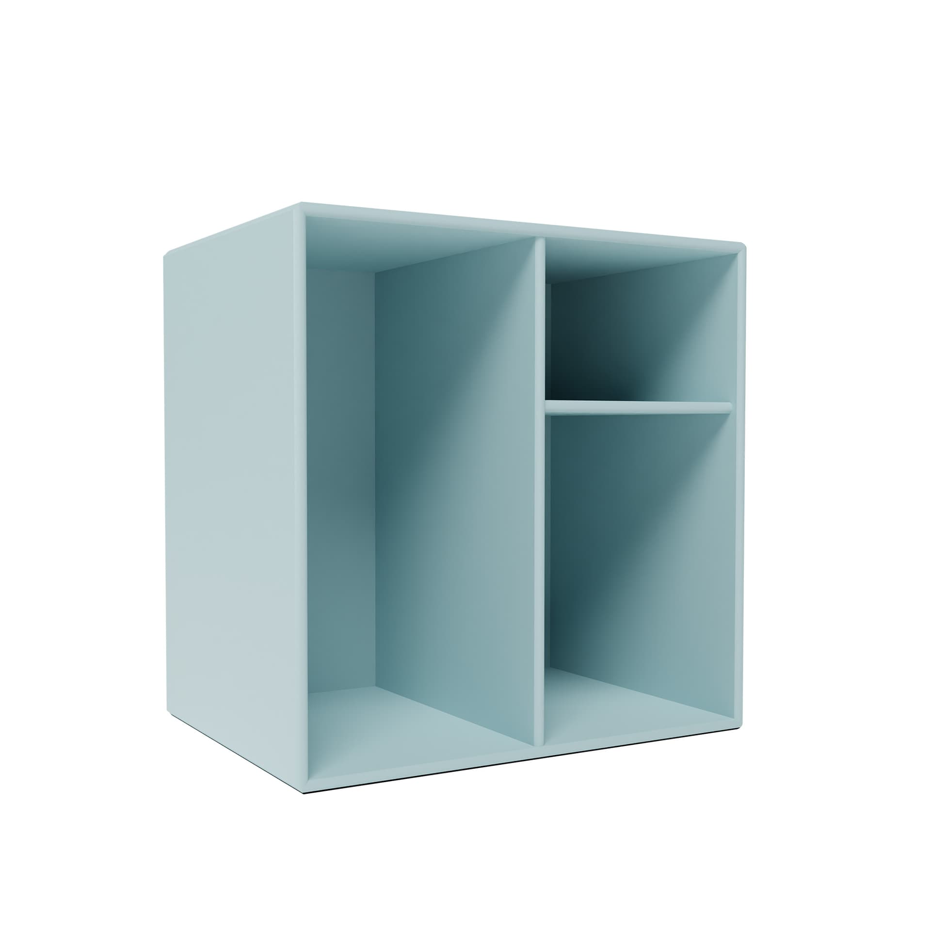 Montana - Montana Mini 1202 - Module With Shelves - Flint - Hyller & Hyllesystem - Peter J. Lassen - Grå