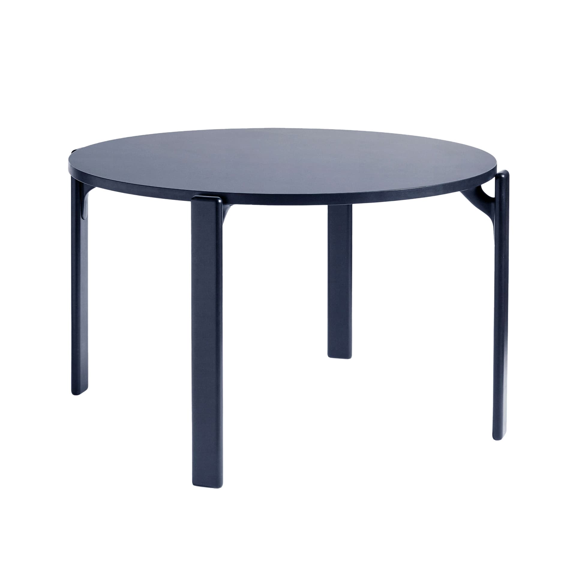 HAY - Rey Table Deep blue waterbased lacq. beech frame, 128xH74,5 Royal blue laminate tabletop - Spisebord - Bruno Rey - Blå - Tre