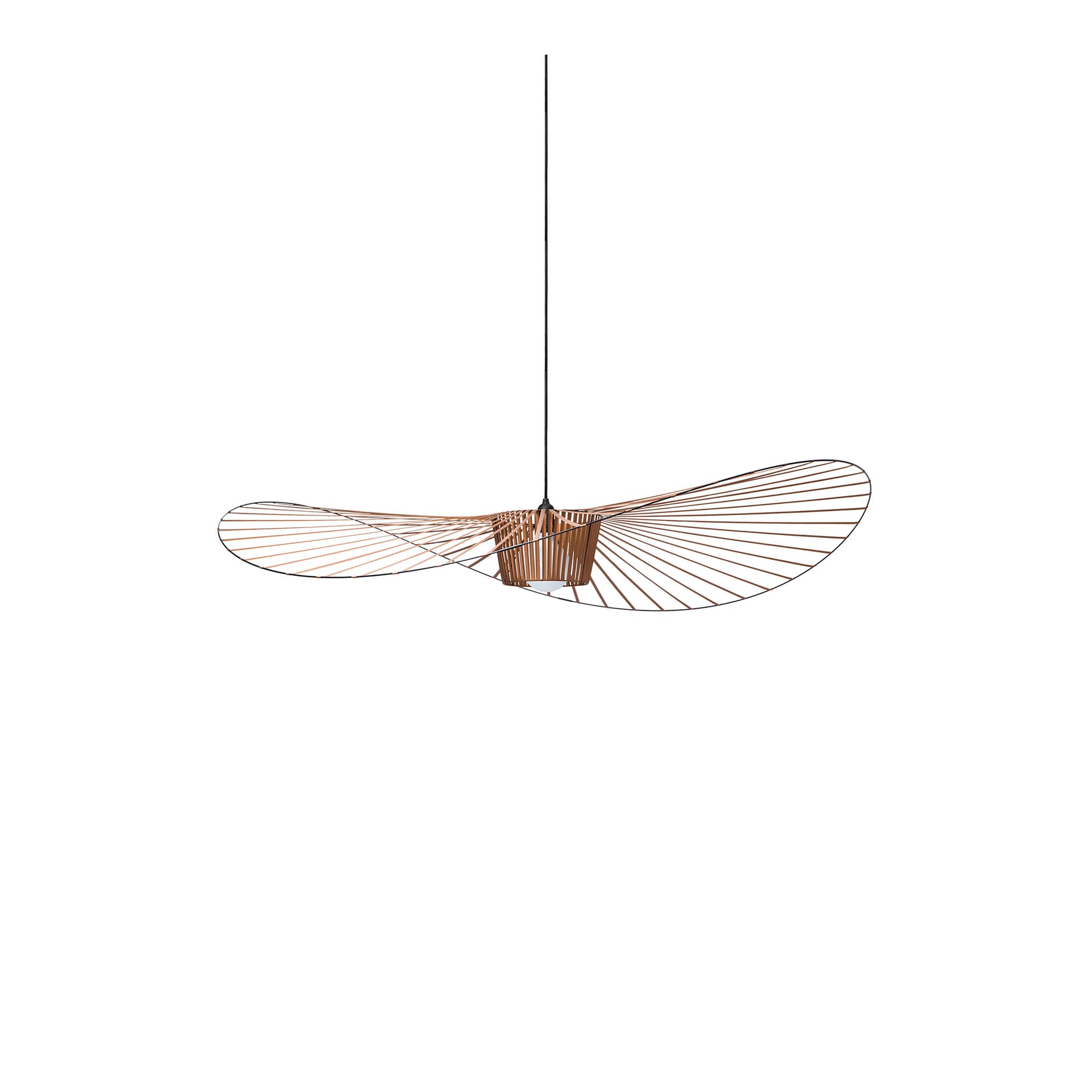 Petite Friture - Vertigo Pendant Lamp Copper Medium - Pendellamper - Constance Guisset - Kobber