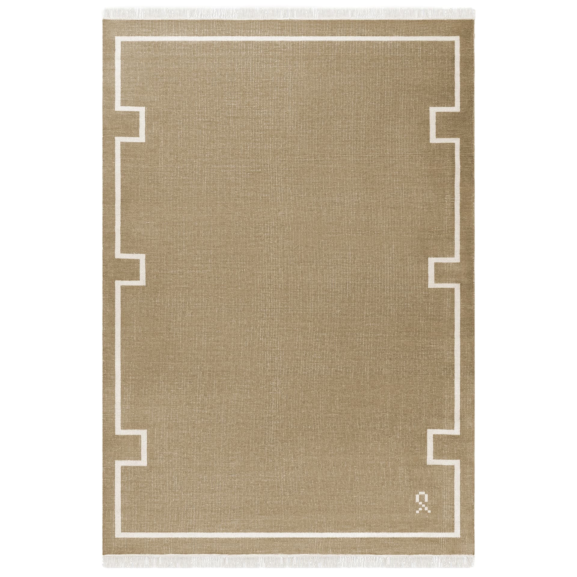 Nordic Knots - Elder 05 Cream 300 x 400 cm - Mønstrede tepper