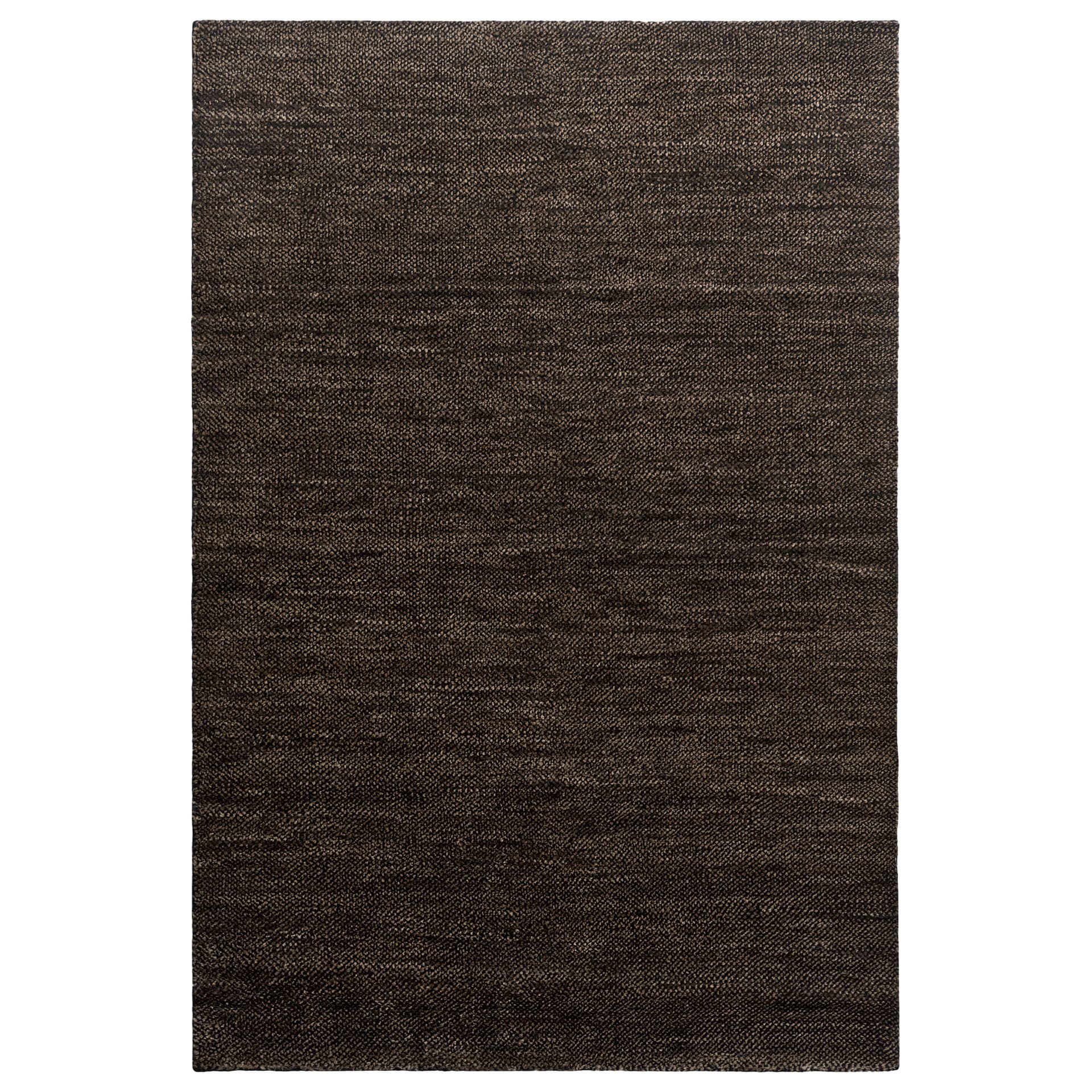 Nordic Knots - Savanna - Dark Jute / Black 170x240 - Jute tepper