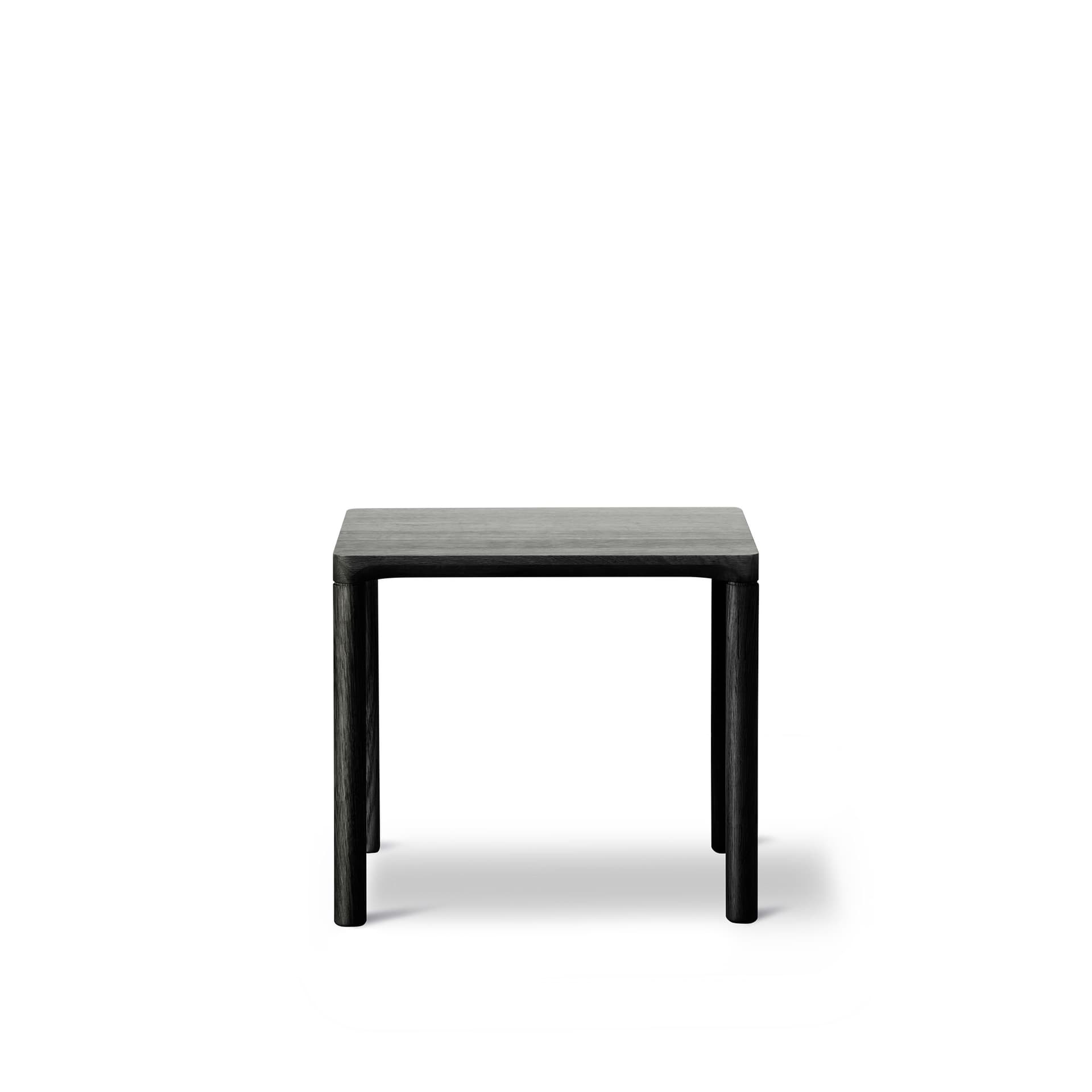 Fredericia Furniture - Piloti Table, 39 x 31 cm, Black lacquered oak - Sofabord - Hugo Passos - Svart