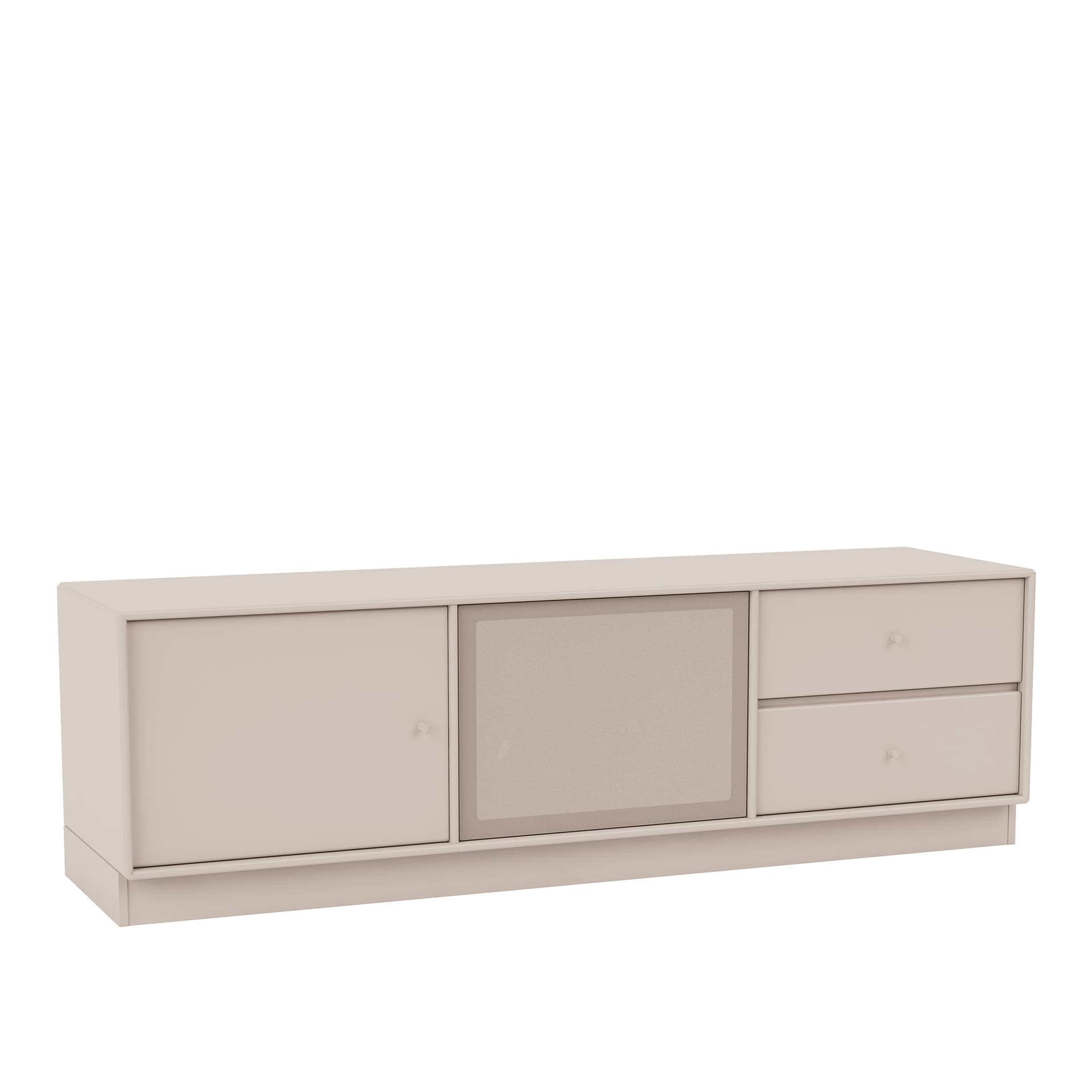 Montana - Octave Vi TV Bench 168-Clay 07 Plinth 7 cm - TV-benker - Peter J. Lassen - Beige - Tre