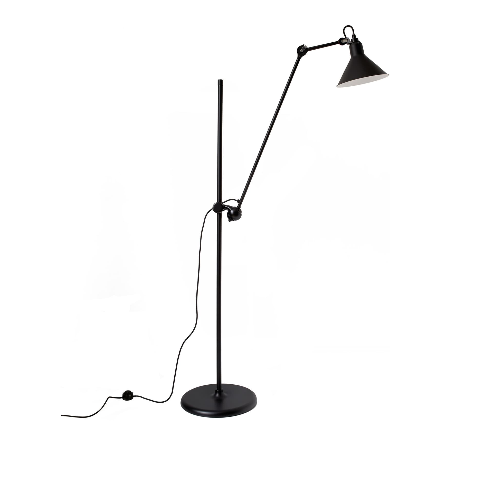 Lampe Gras - 215 Gulvlampe Svart