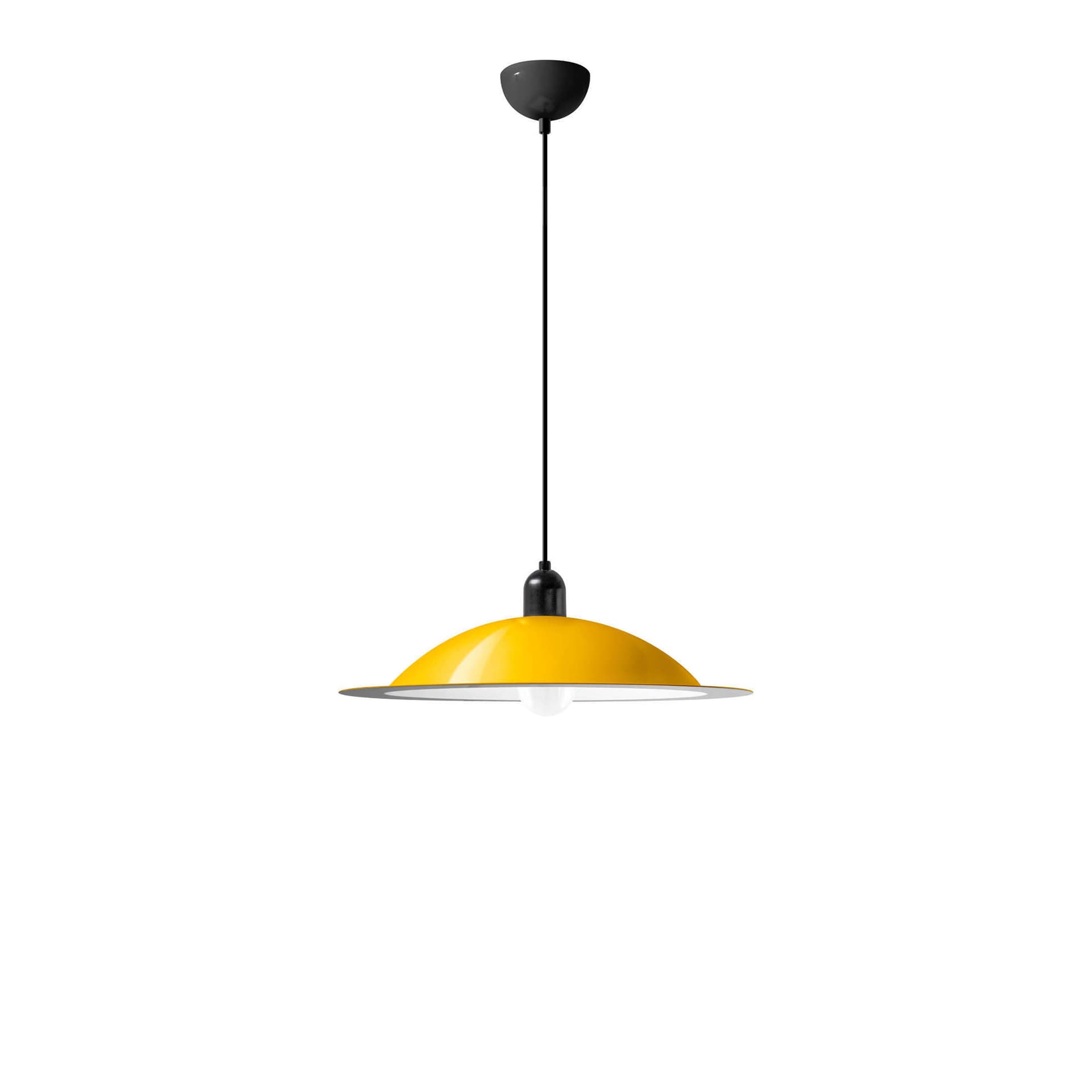 Stilnovo - Lampiatta Suspension 50, Yellow/White - Pendellamper - De Pas, D'Urbino & Lomazzi - Gul
