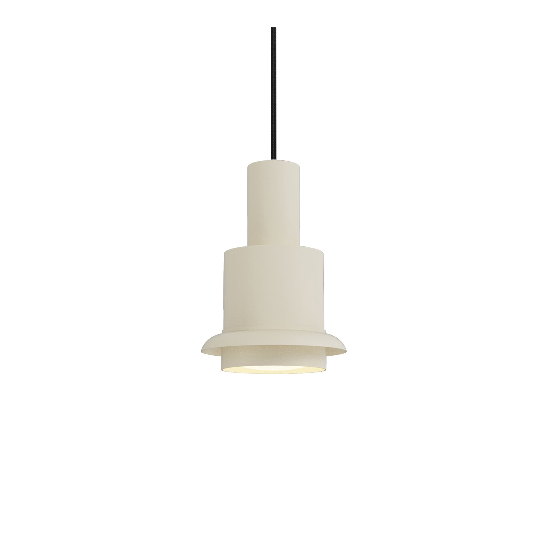 DCW - Chaumont Pendel Ø15xH22 White/White