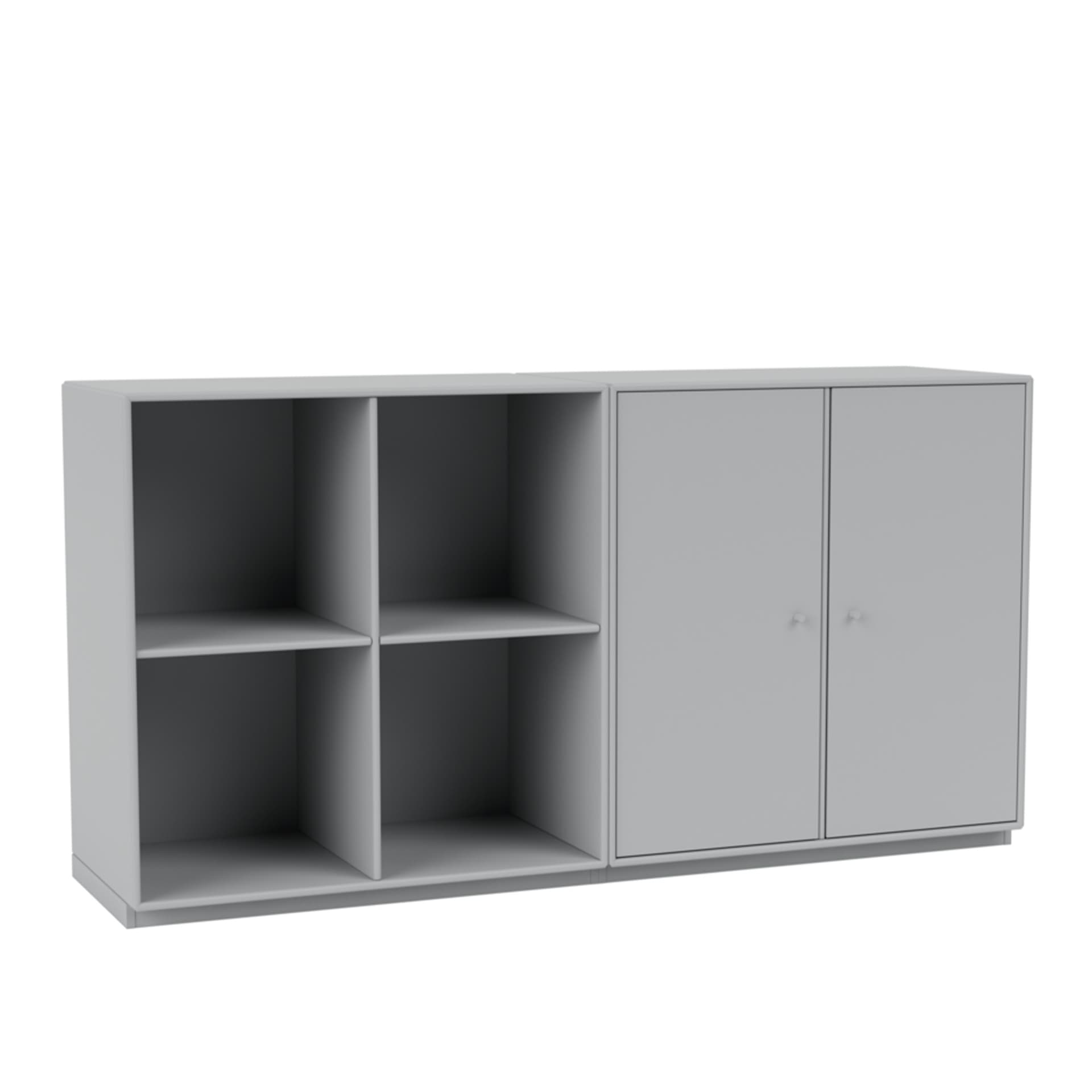 Montana - Pair Classic Sideboard 02-Fjord 06 Plinth 3 cm - Sideboards - Peter J. Lassen - Blå - Tre