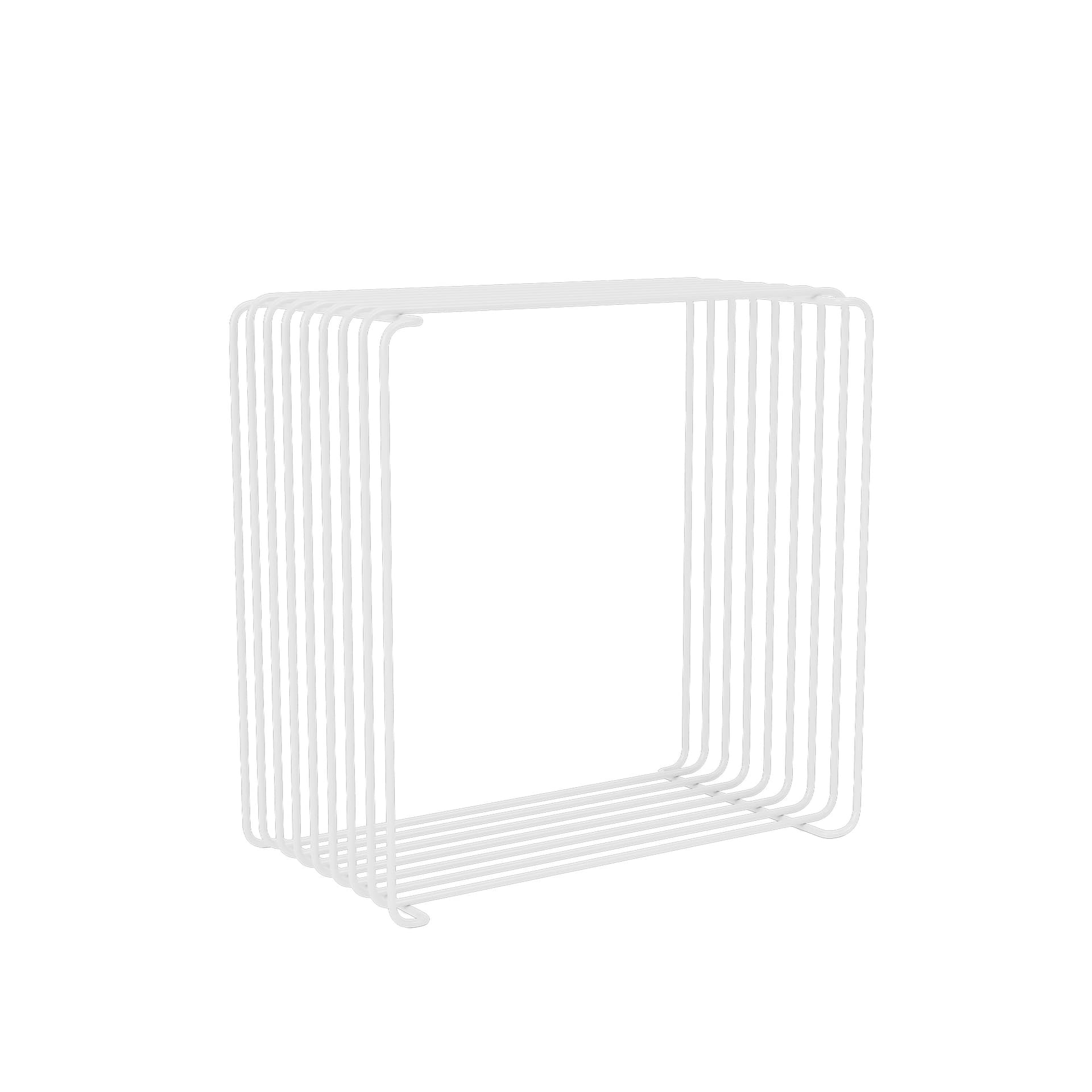Montana Panton Wire Single hylle 34,8x34,8x18,8 cm Snow