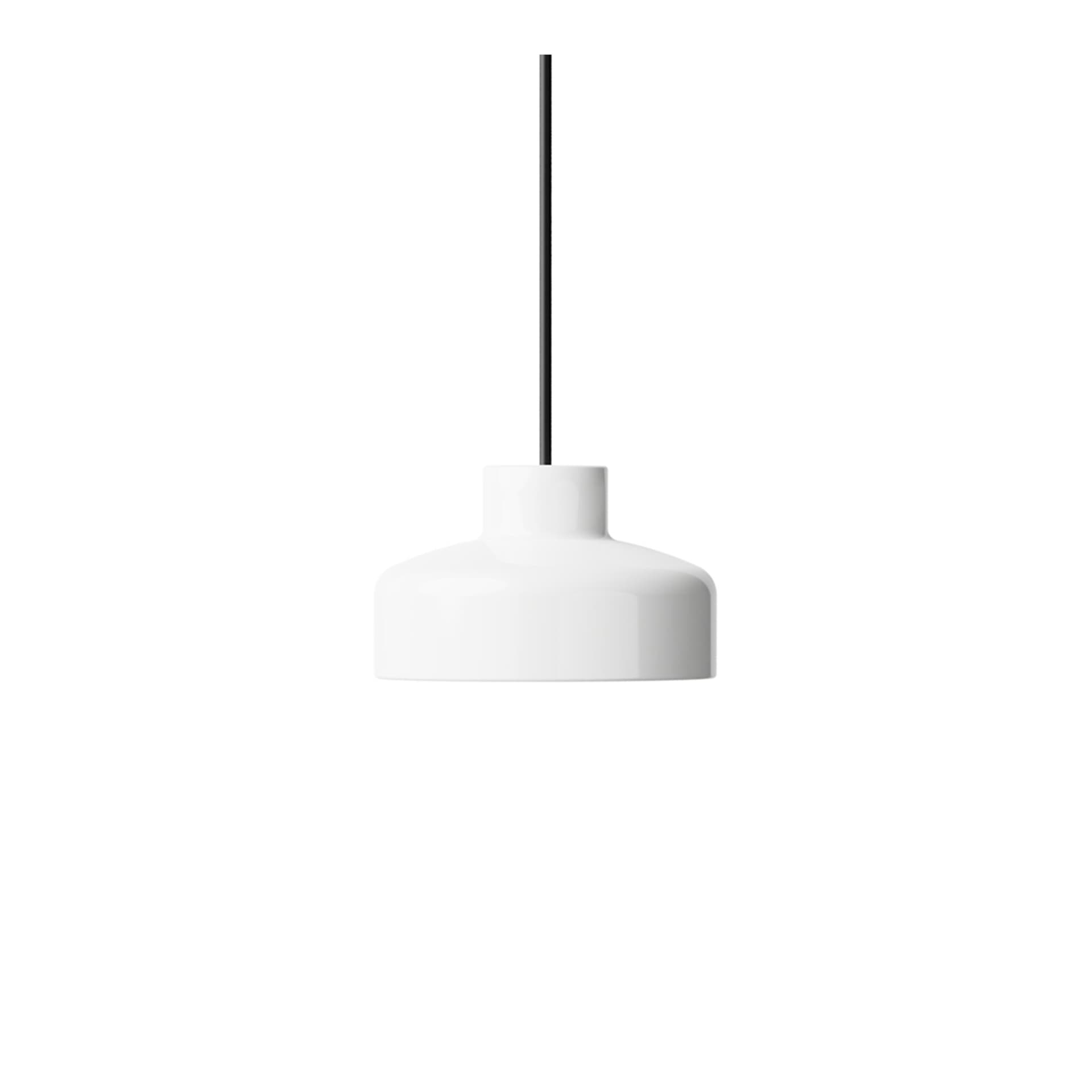 NINE - Lacquer - Pendant Small Grey - Pendellamper - Keiji Takeuchi - Grå - Metall/Plast
