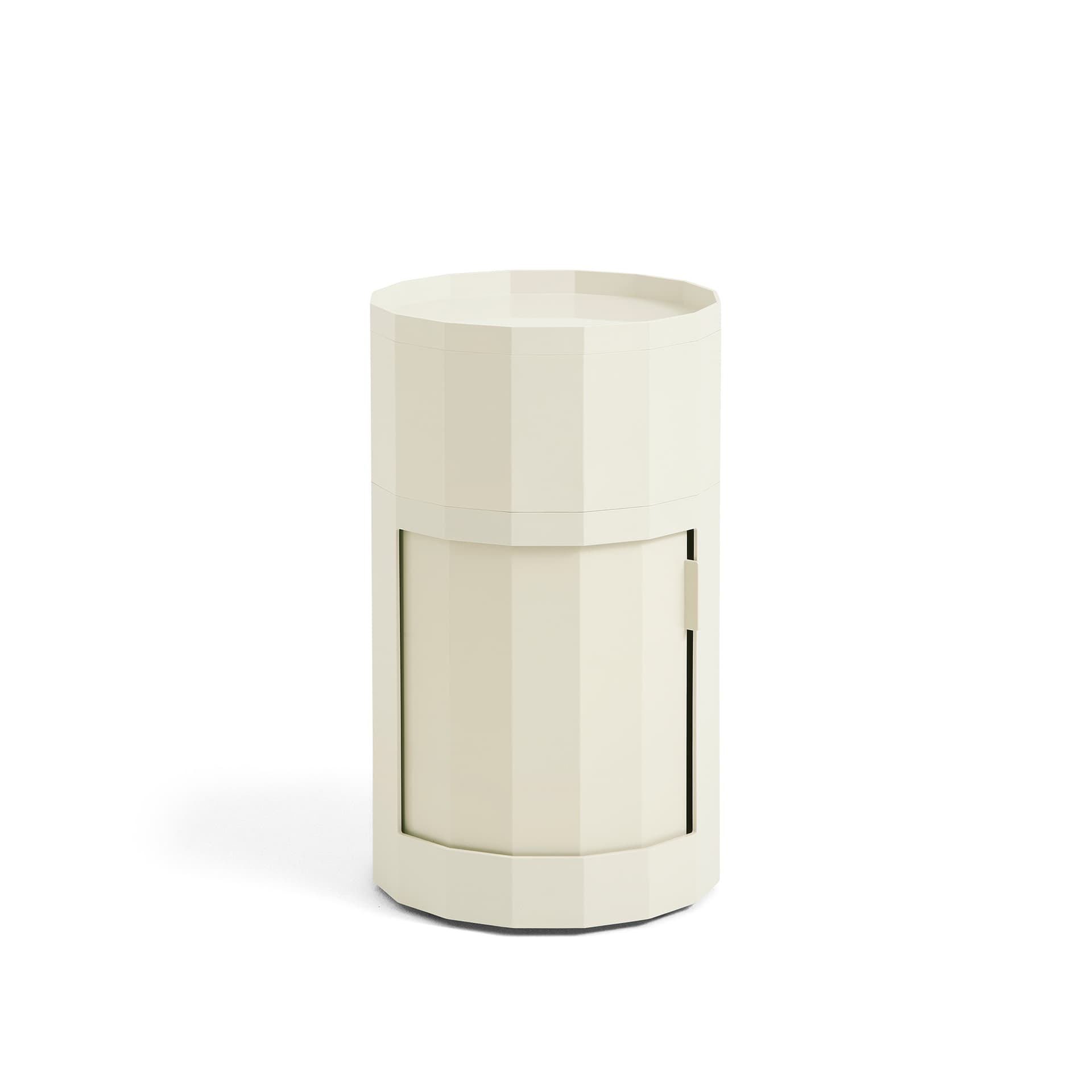 HAY - Facet Sidebord incl. Feet & Castors High Eggshell