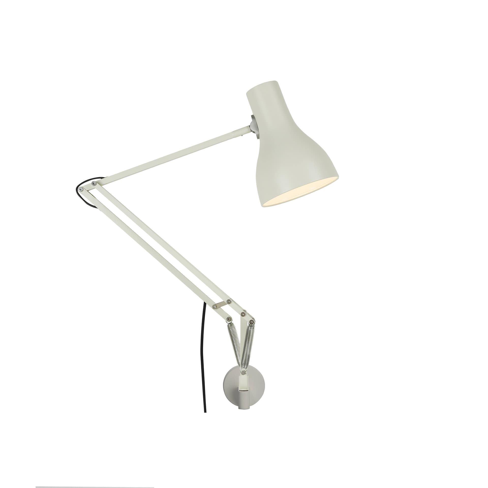Anglepoise - Type 75 Wall Mounted Lamp Jasmine White - Vegglamper - Sir Kenneth Grange - Hvit - Metall