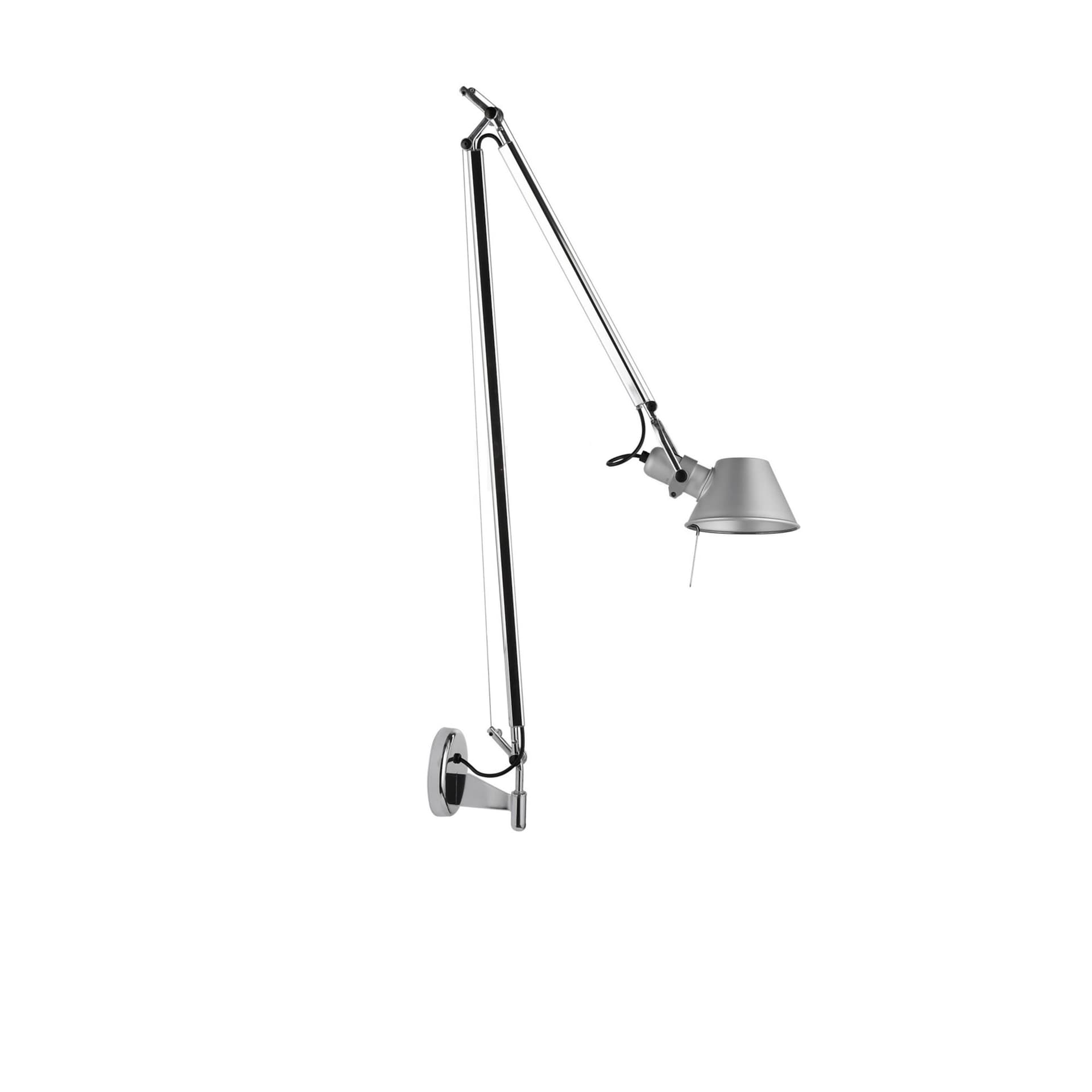 Tolomeo Braccio LED Vegglampe Alu Artemide - Arbeidsrom / kontor - Design - Aluminium
