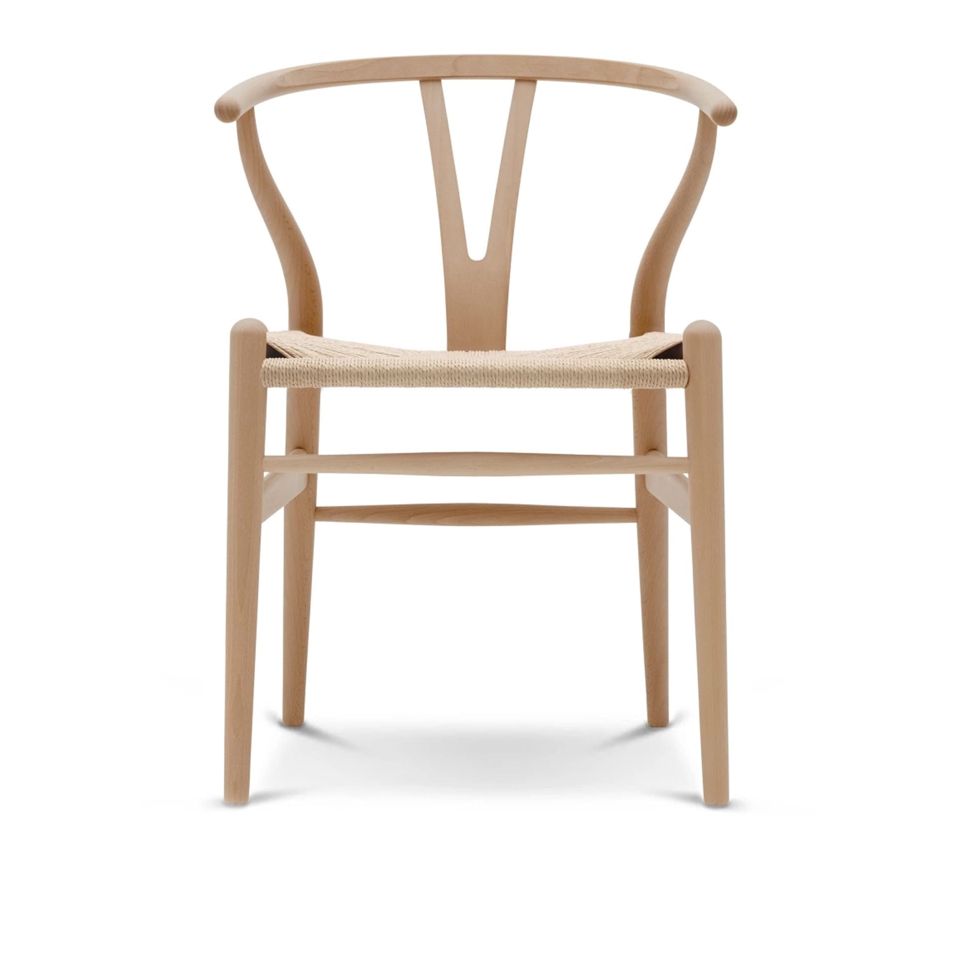 Carl Hansen - CH24 Y-Stolen Bok/ Snöre Natur Oljad - Spisestoler - Hans J. Wegner - Tre farget - Papir/Tre