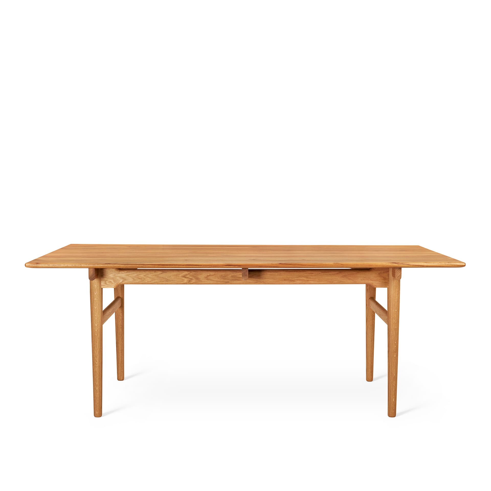 Carl Hansen - CH327, Oljad Ek/Teak, Längd 190 cm - Spisebord - Hans J. Wegner - Tre farget - Tre