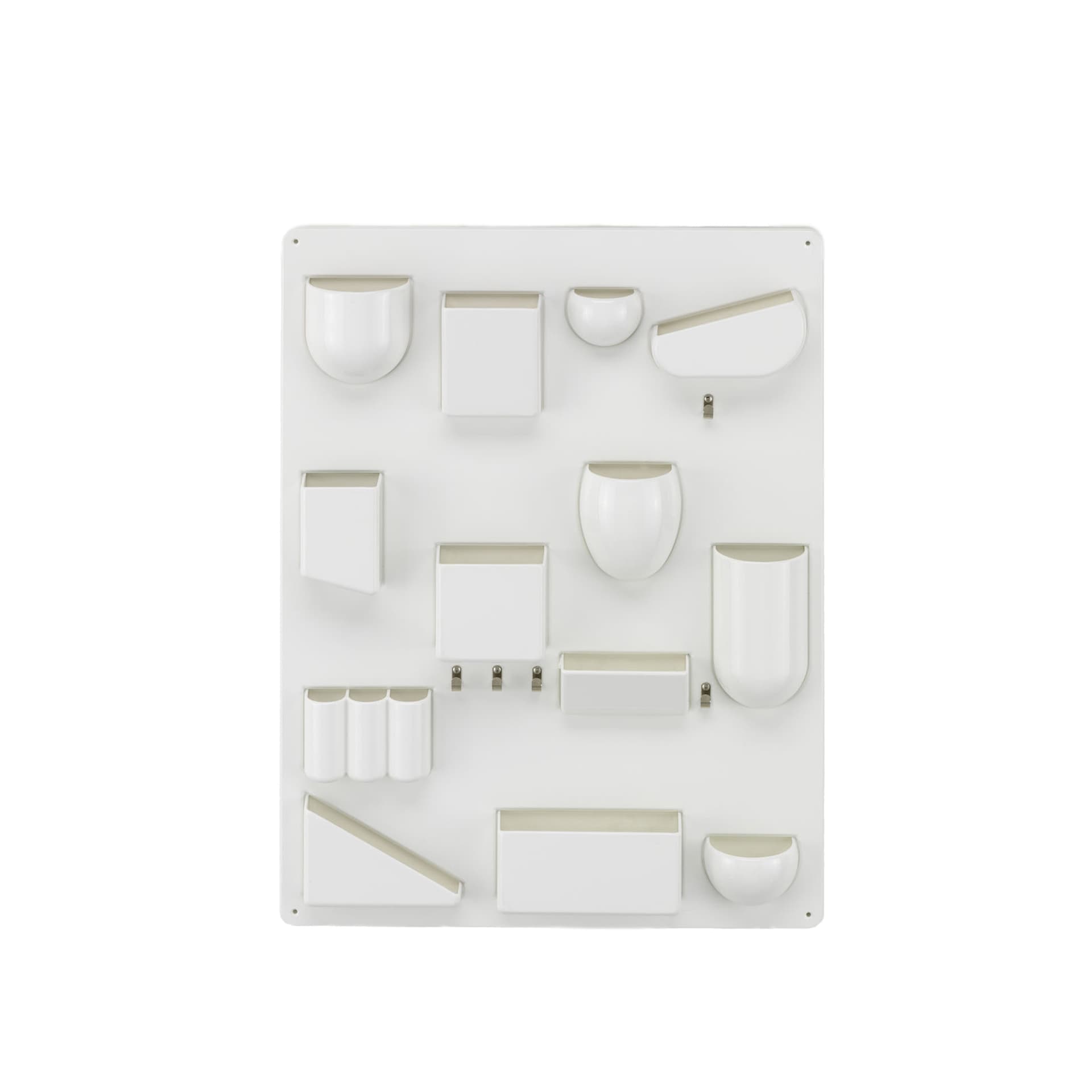 Vitra - Uten.Silo RE II veggoppbevaring White RE - Kurver & esker - Dorothee Becker - Hvit - Plast