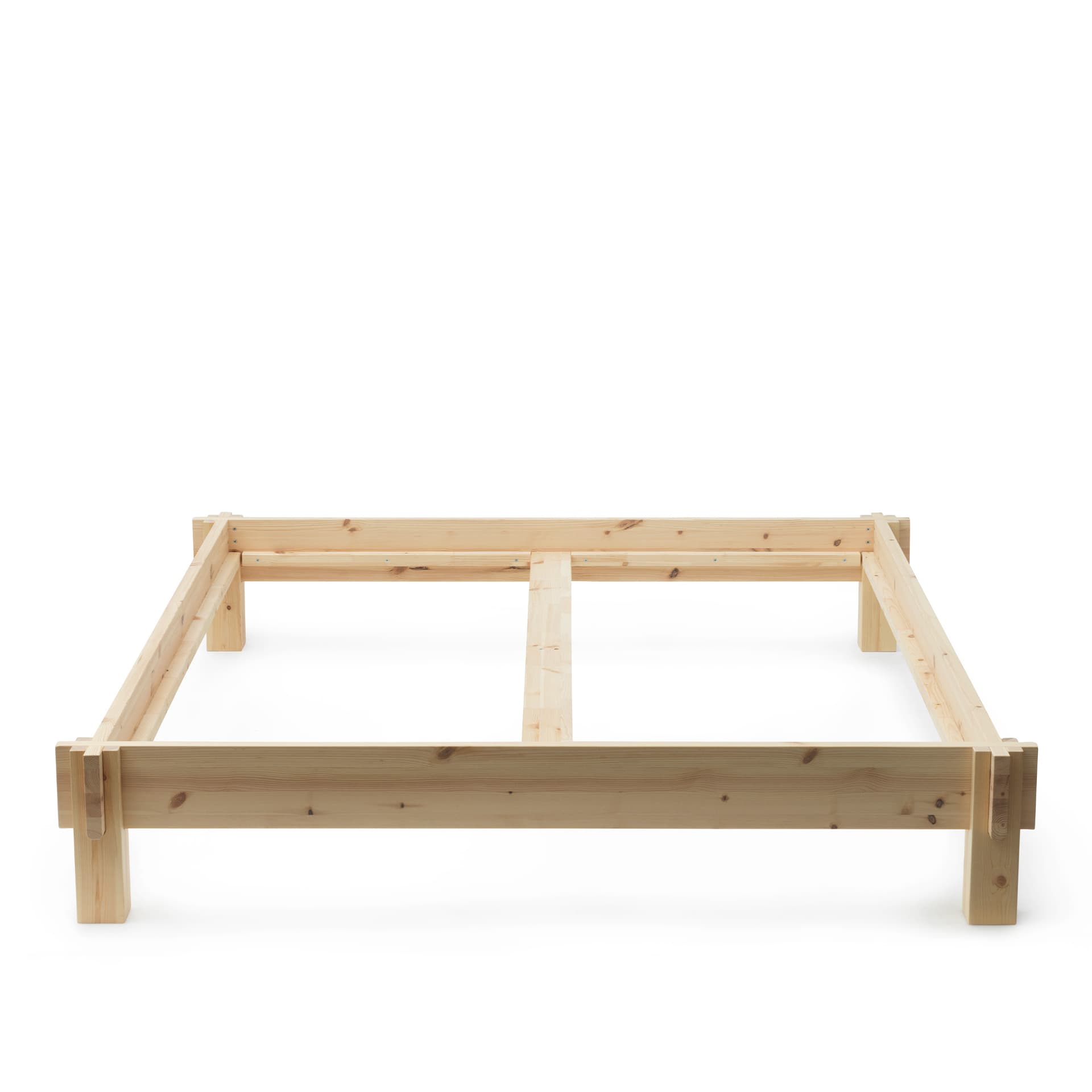 Normann Copenhagen - Notch Bed Frame 160 x 200 cm - Senger - Simon Legald - Tre farget - Tre