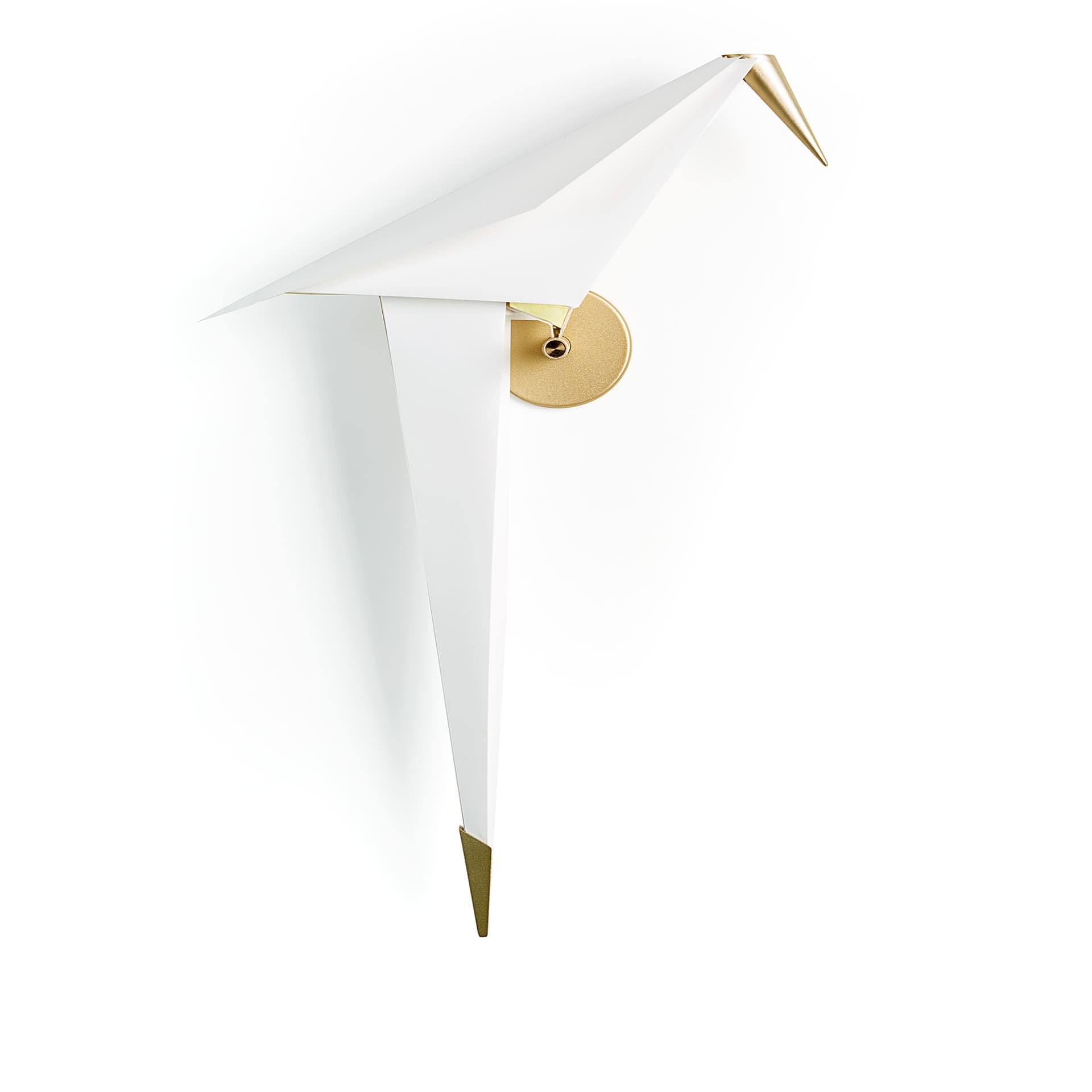 Moooi - Perch Light Recessed - Vägglampa, Stor - Vegglamper - Umut Yamac - Gull - Metall