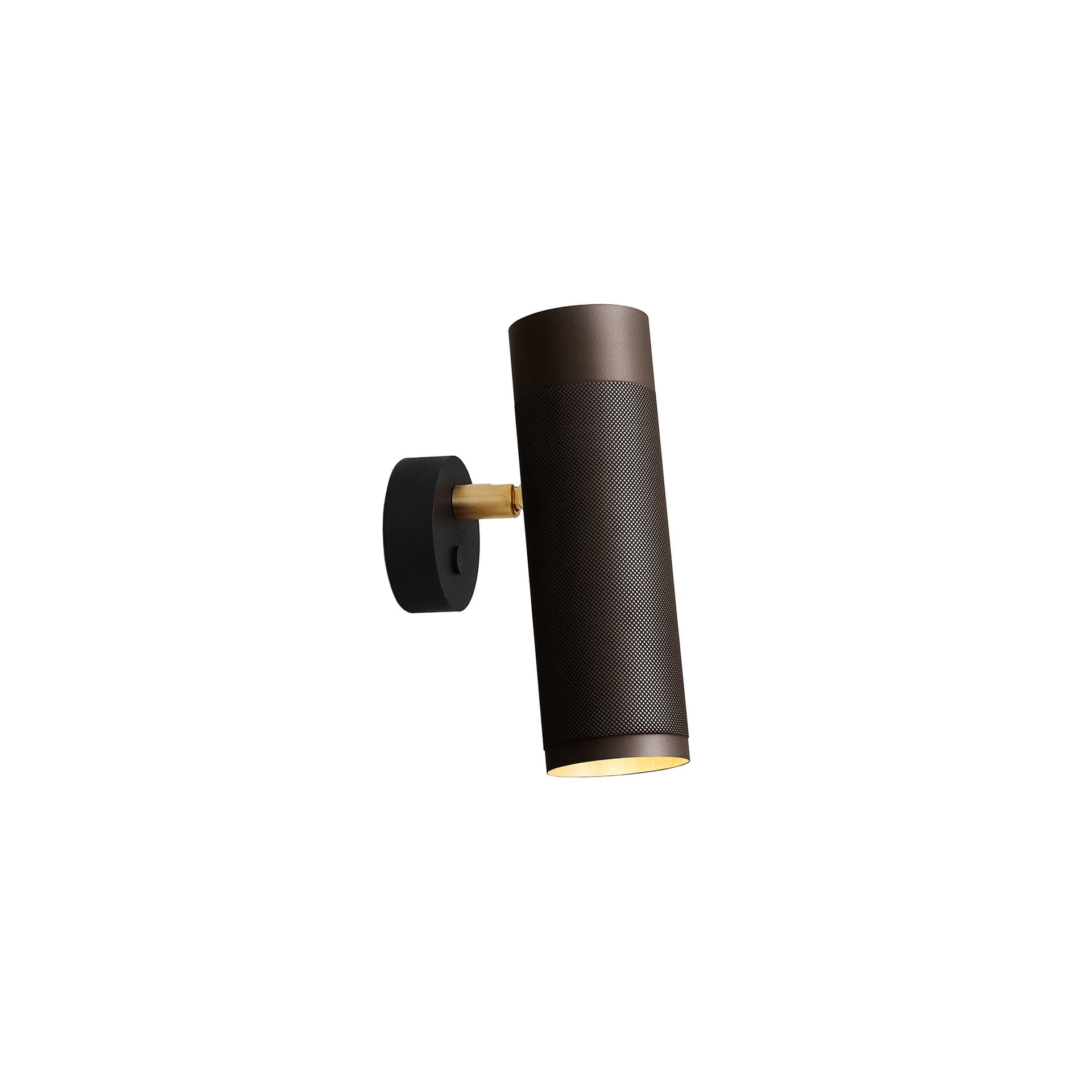 Thorup Copenhagen - Thorup Copenhagen Patrone Wall Lamp, Browned Brass, 200 mm - Vegglamper - Kasper Thorup - Gull - Metall