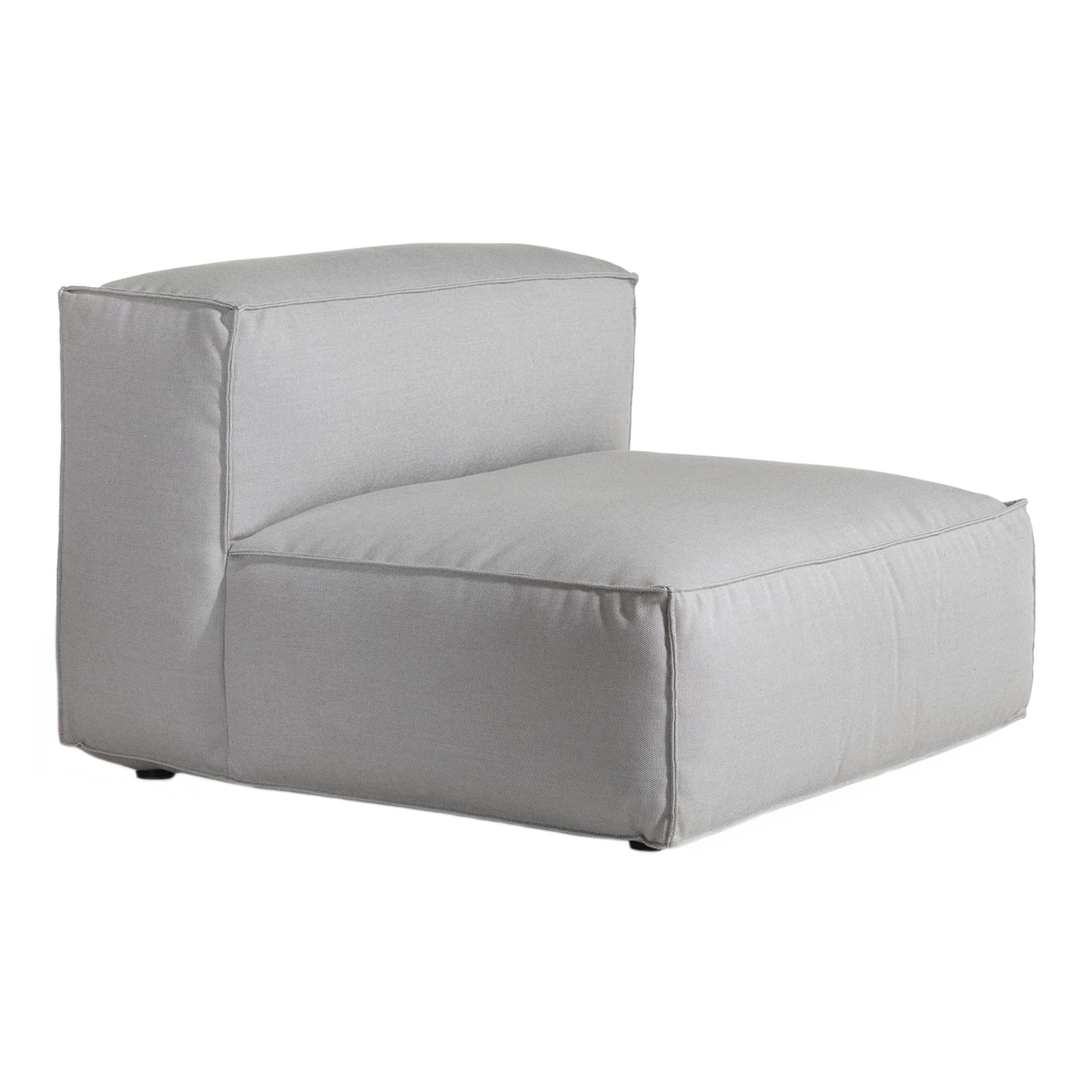 Skargaarden - Asker Sofa Mid Section, Large, Light Grey Sunbrella Sling - Utendørs sofaer - Martin dos Santos