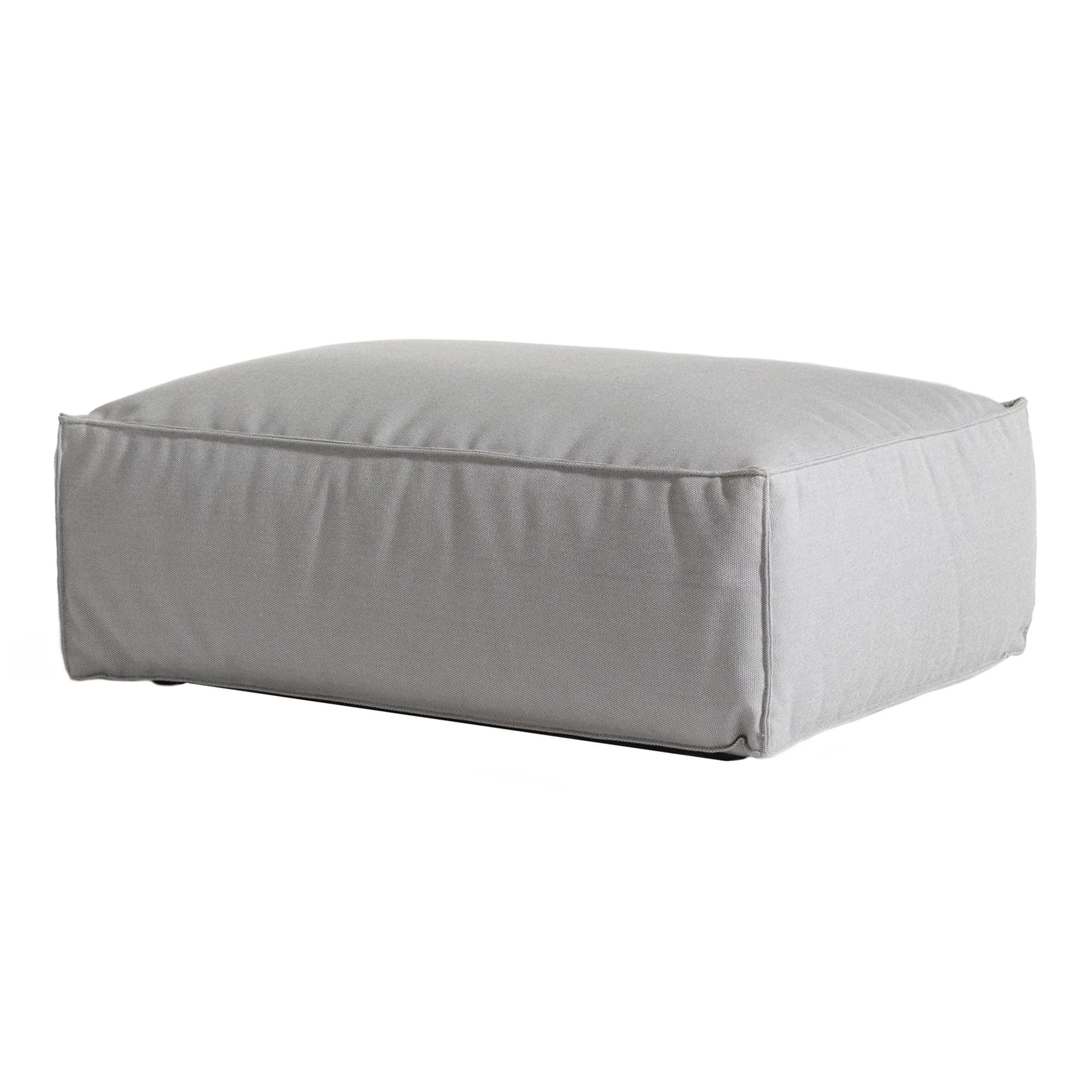 Skargaarden - Asker Sofa Ottoman, Light Grey Sunbrella Sling - Utendørs krakker & puffer - Martin dos Santos - Grå