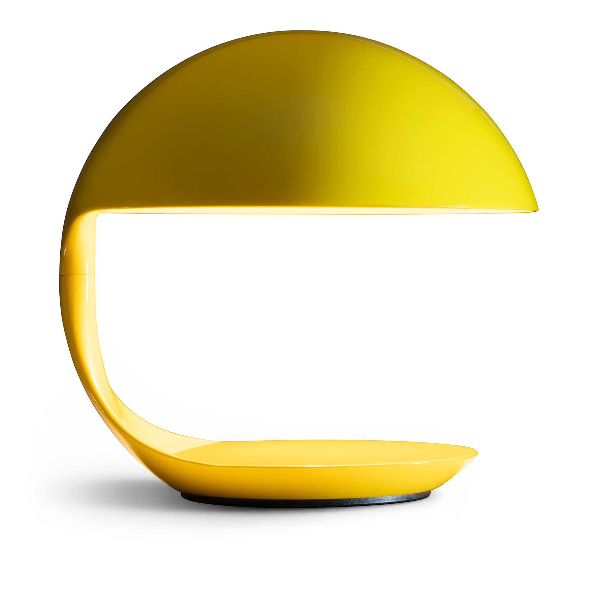 Martinelli Luce - Cobra Yellow 629/GI – E27 - Bordlamper - Elio Martinelli - Gul - Metall/Syntetisk materiale