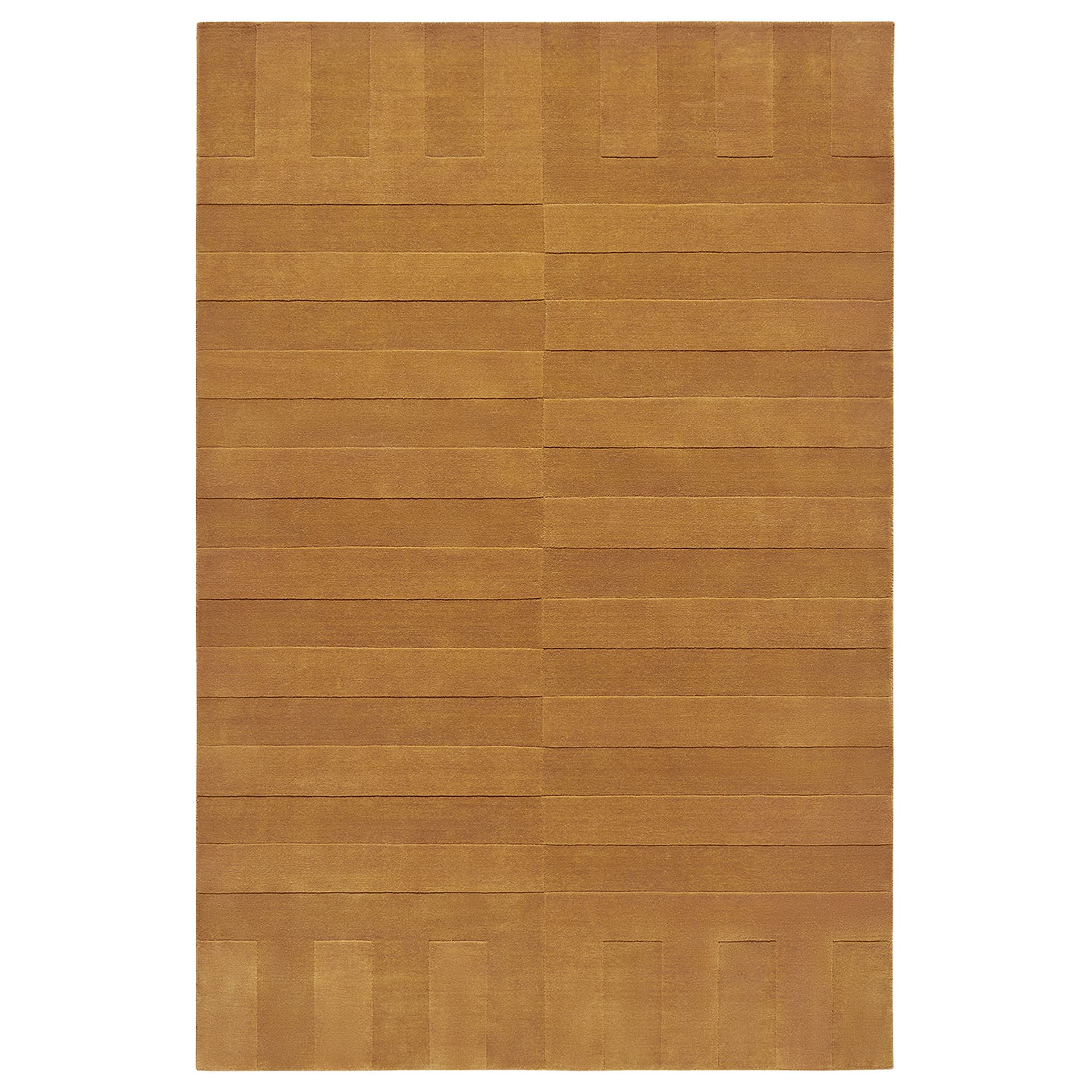 Nordic Knots - Lux 2 - Leo 250 x 350 - Ulltepper - Oransje - Ull