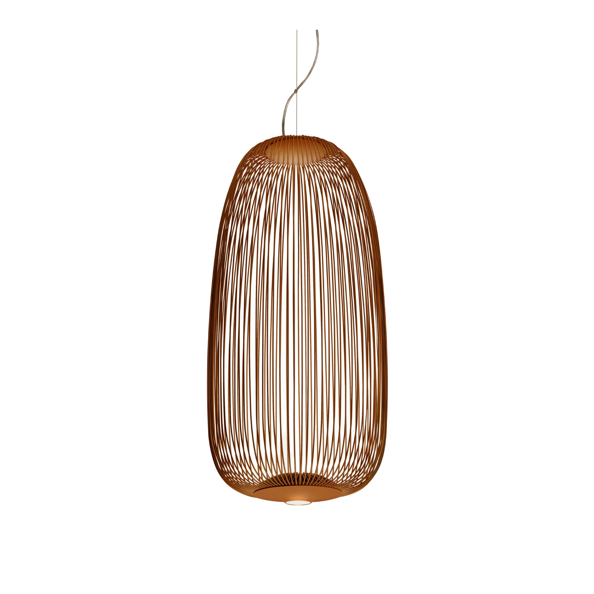 Foscarini - Spokes 1 pendellampe copper - Pendellamper - Garcia Cumini - Kobber