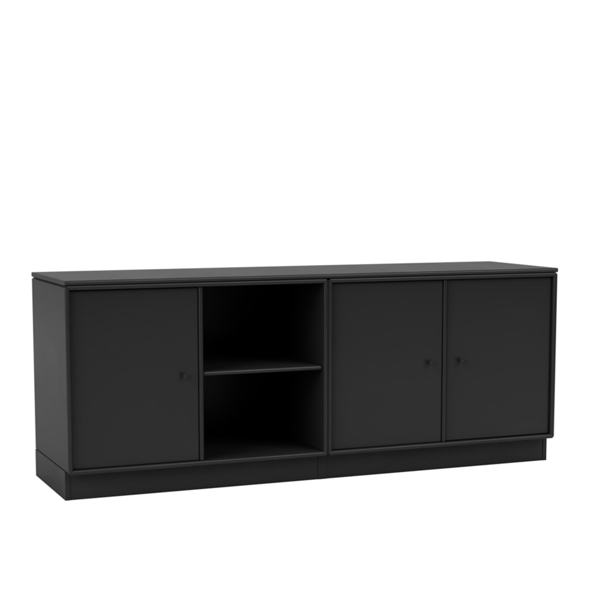 Montana - Save Lowboard 05-Black 07 Plinth 7 cm - Sideboards - Peter J. Lassen - Svart - Tre